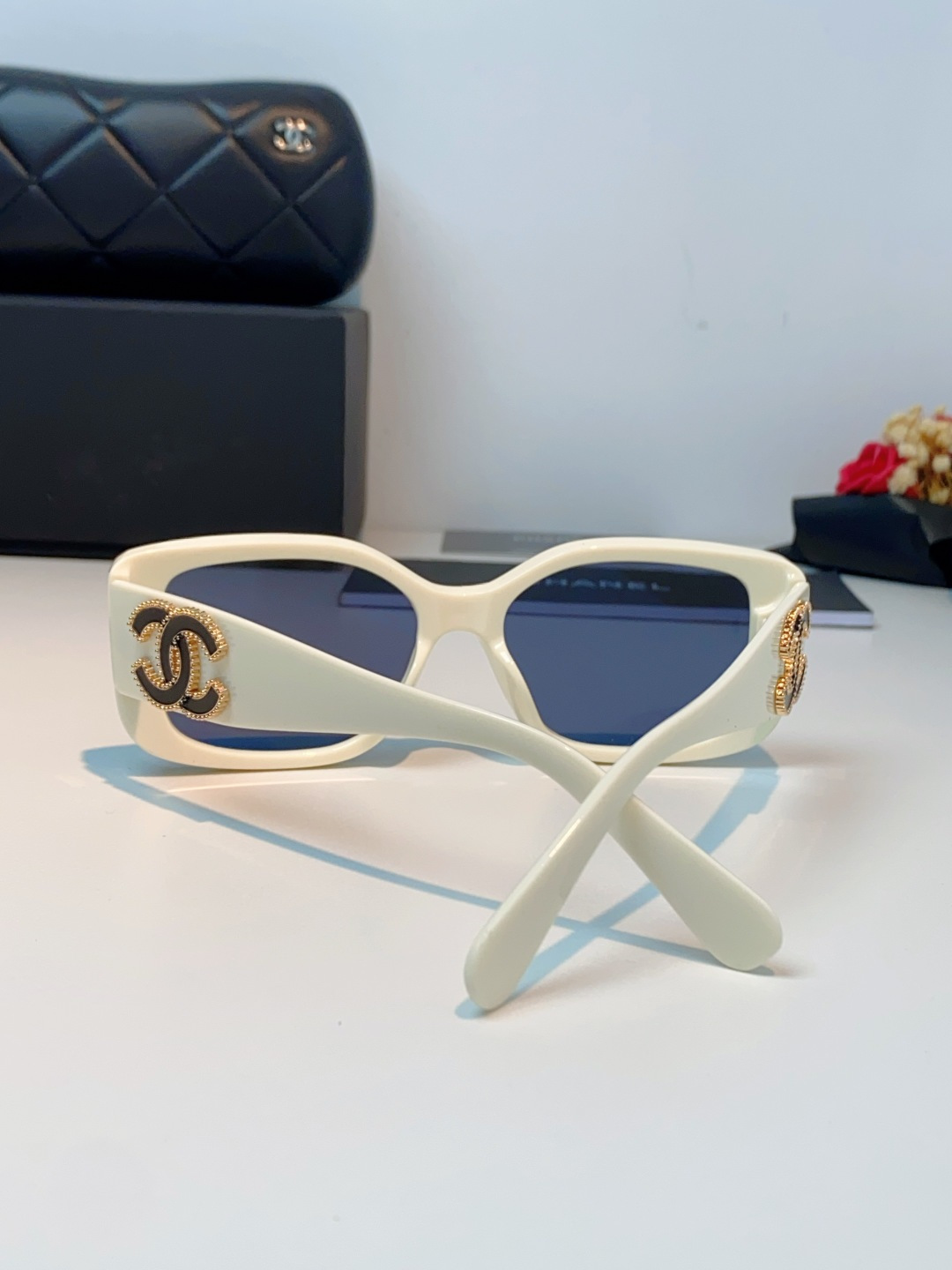 Chanel香奈儿 2026新款网红街拍大脸显瘦墨镜女高级感韩版气质度假遮阳防晒太阳眼镜女士墨镜
