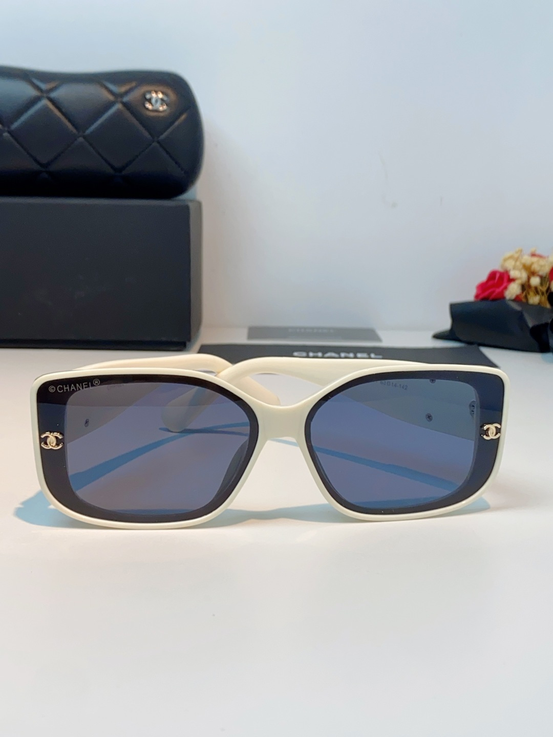 Chanel香奈儿 2026新款网红街拍大脸显瘦墨镜女高级感韩版气质度假遮阳防晒太阳眼镜女士墨镜