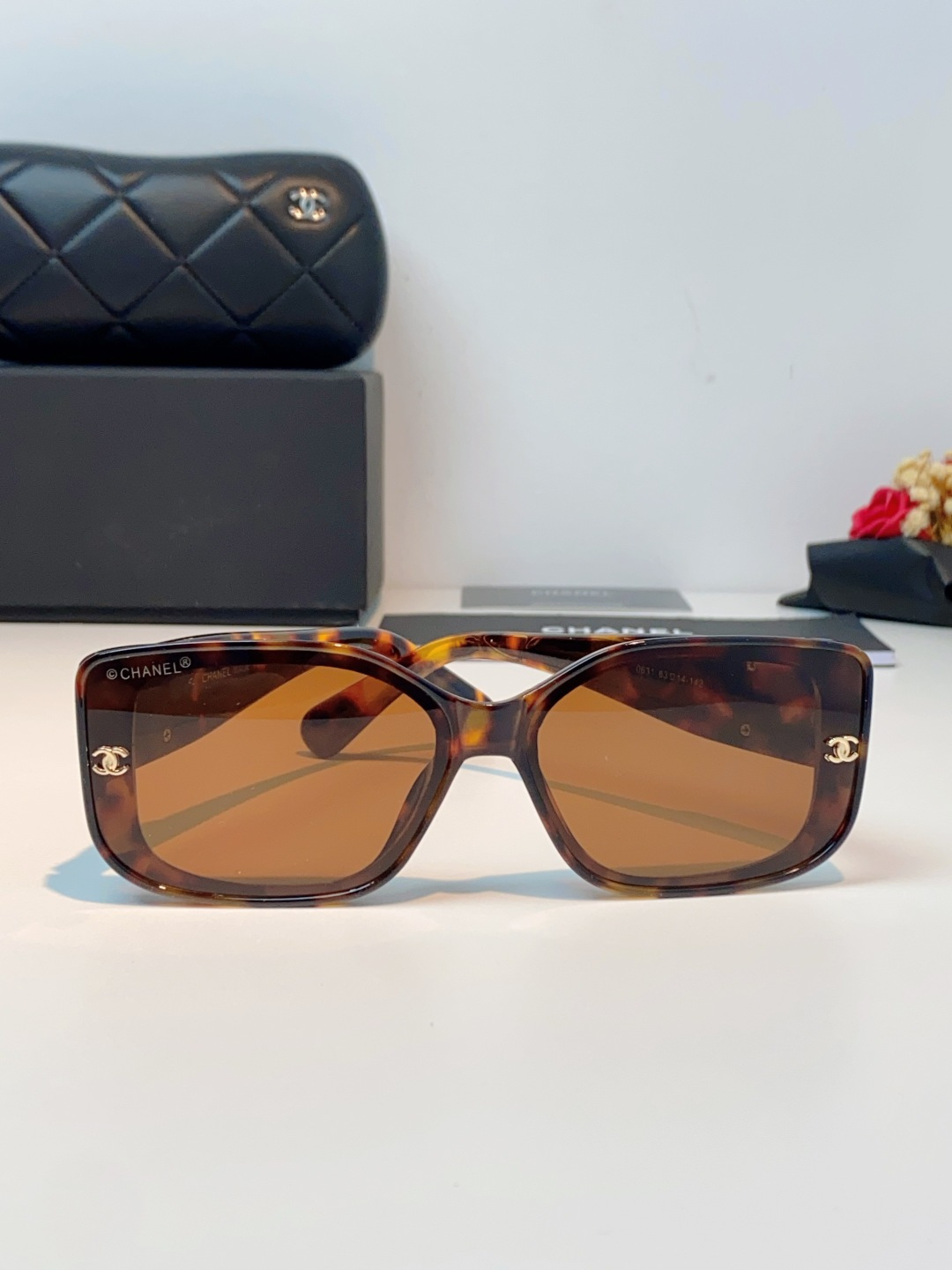 Chanel香奈儿 2026新款网红街拍大脸显瘦墨镜女高级感韩版气质度假遮阳防晒太阳眼镜女士墨镜