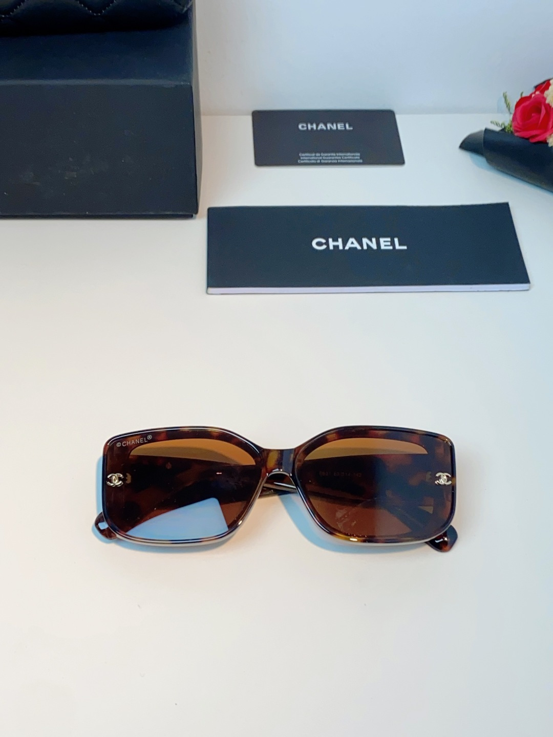 Chanel香奈儿 2026新款网红街拍大脸显瘦墨镜女高级感韩版气质度假遮阳防晒太阳眼镜女士墨镜