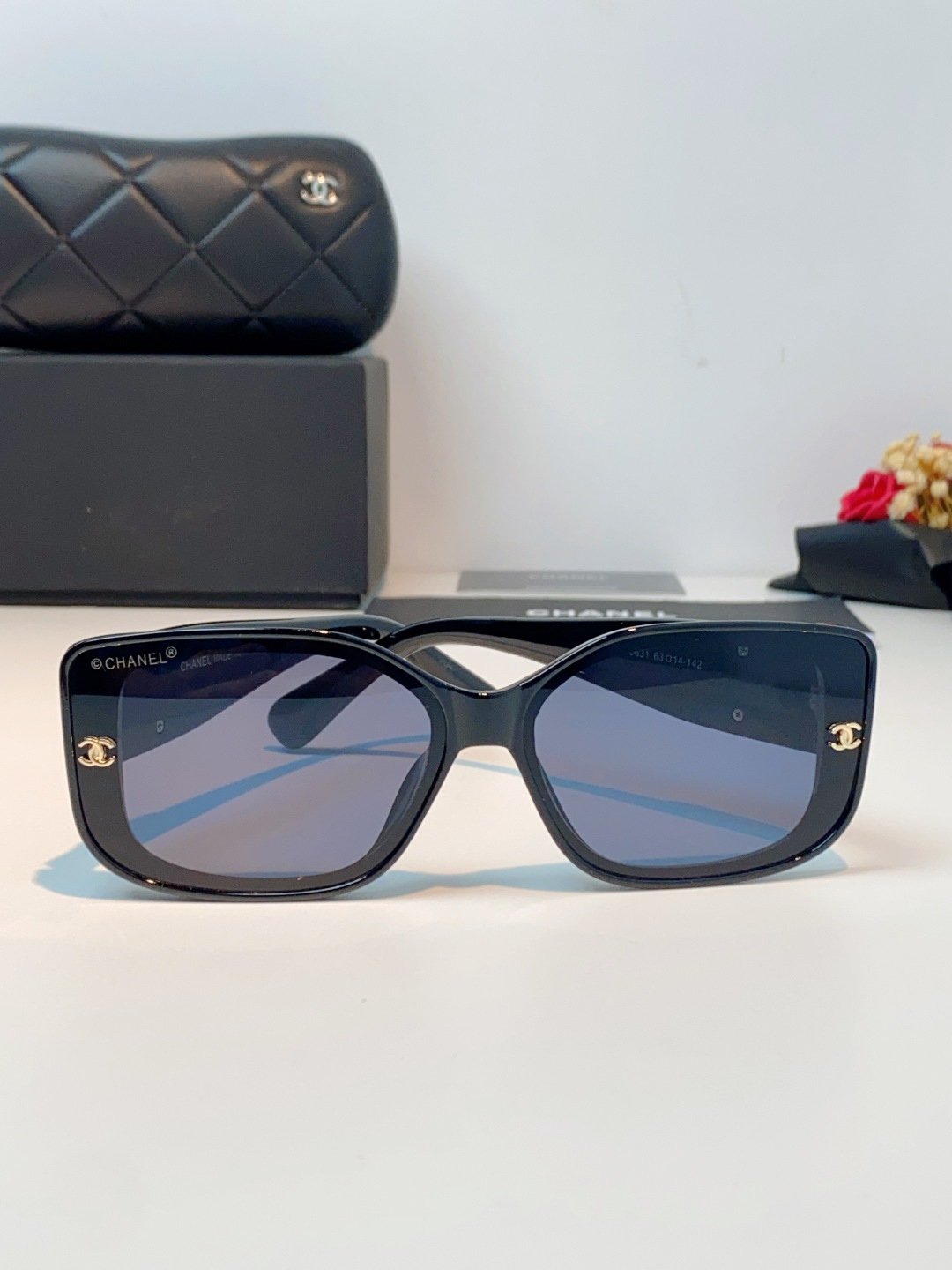 Chanel香奈儿 2026新款网红街拍大脸显瘦墨镜女高级感韩版气质度假遮阳防晒太阳眼镜女士墨镜