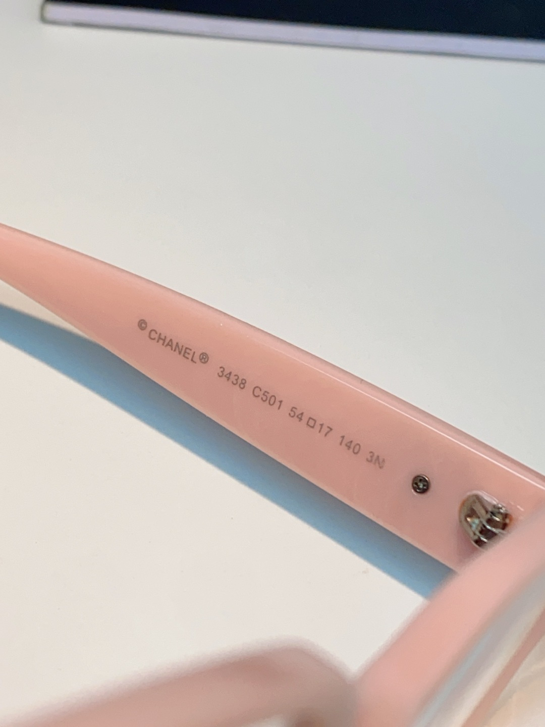 Chanel香奈儿 2026新款小香风方框爱心素颜近视眼镜女显脸小镜架可配度数黑框防蓝光Ch3438