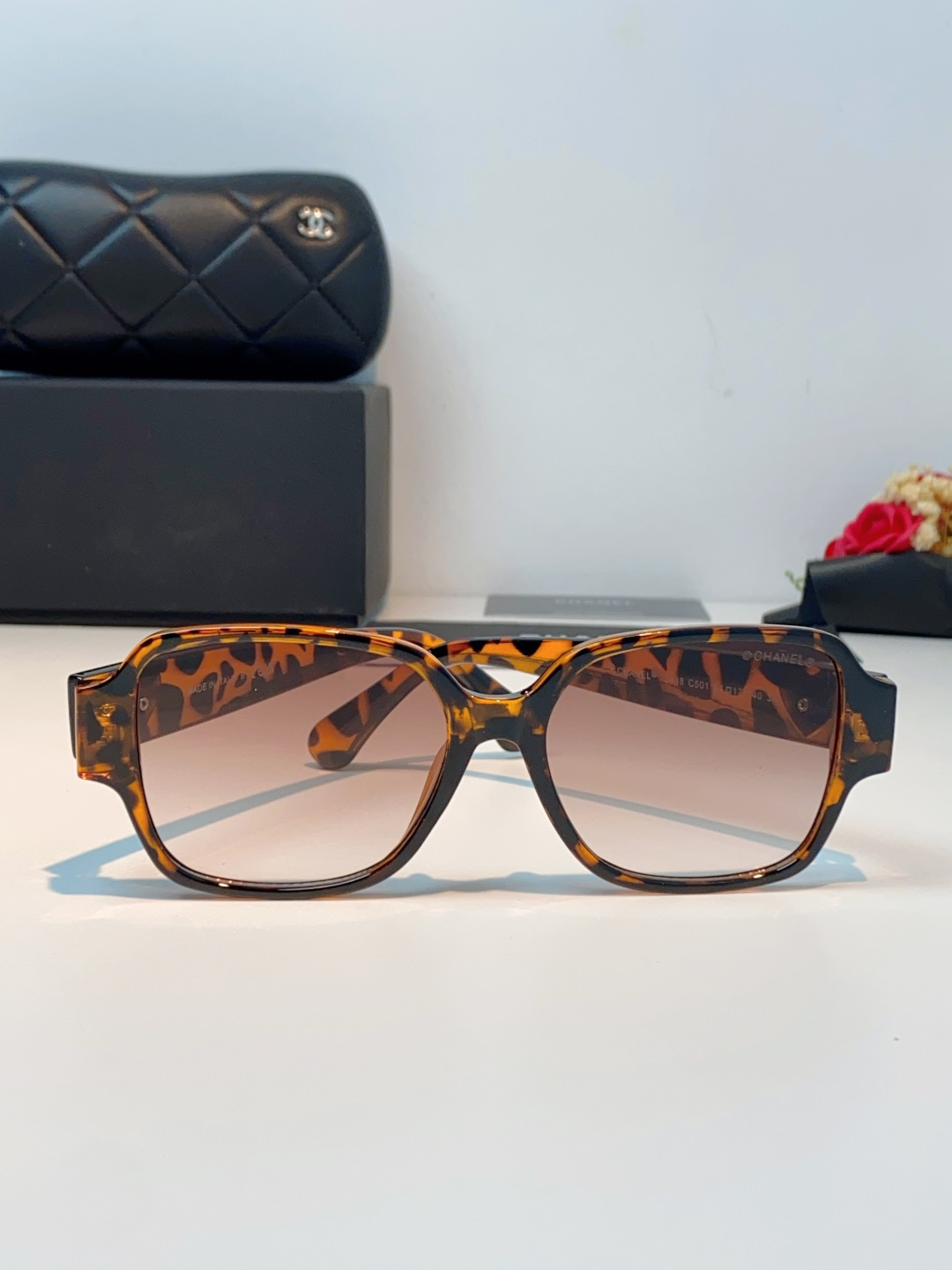 Chanel香奈儿 2026新款小香风方框爱心素颜近视眼镜女显脸小镜架可配度数黑框防蓝光Ch3438