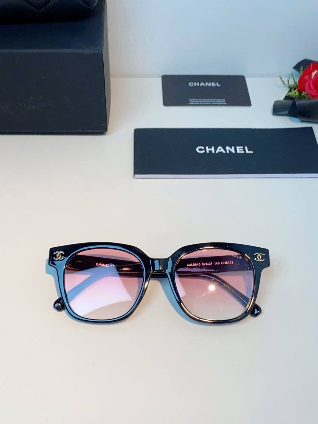 Chanel香奈儿 2026新款眼镜框女士方框大脸显脸小近视配度数平光大框素颜神器眼镜