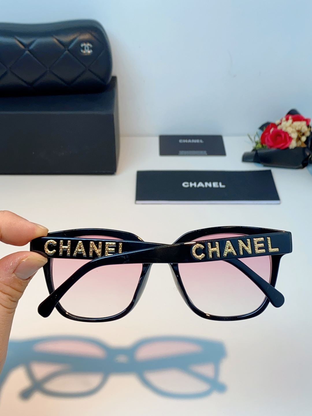 Chanel香奈儿 2026新款眼镜框女士方框大脸显脸小近视配度数平光大框素颜神器眼镜