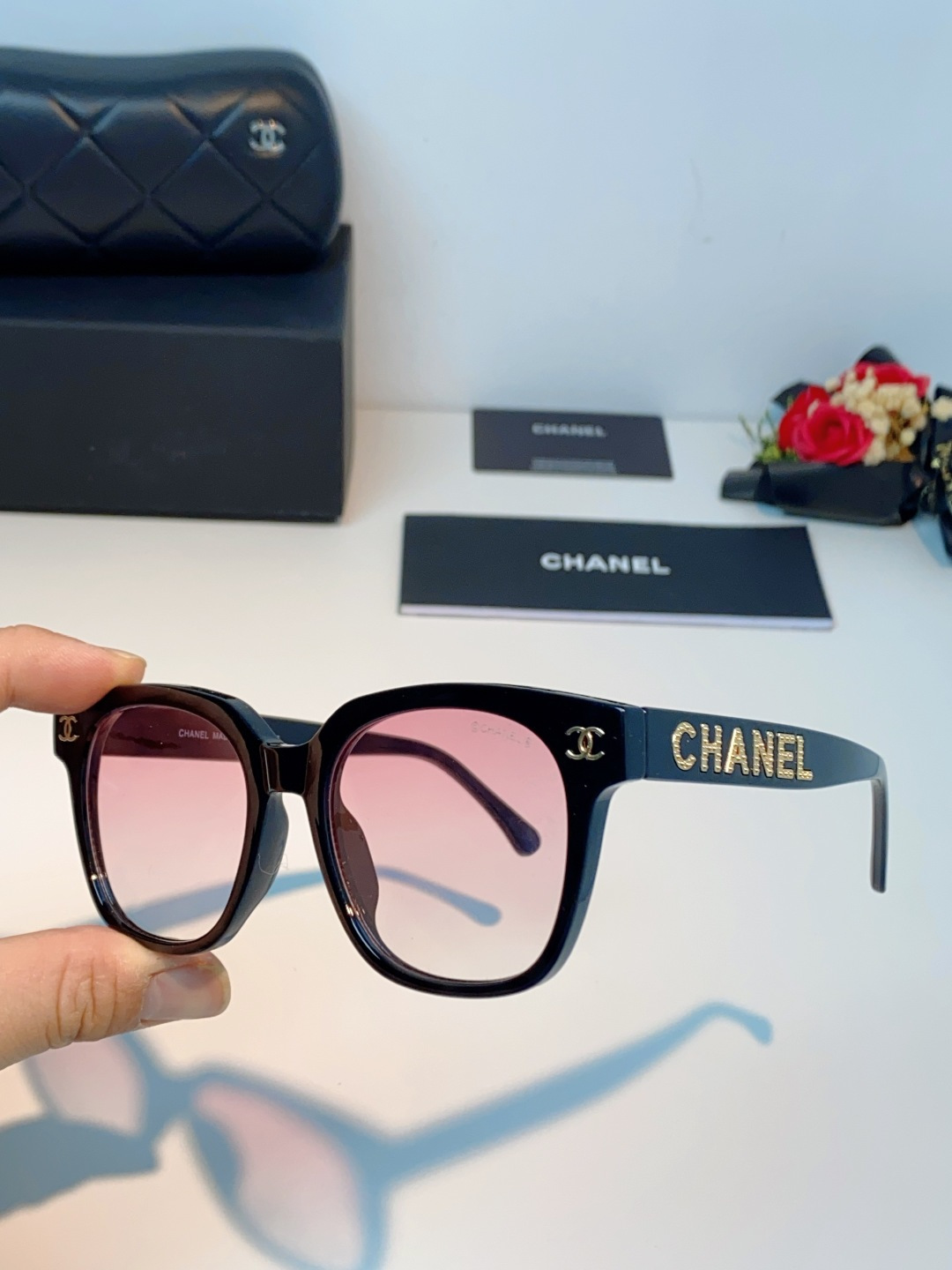 Chanel香奈儿 2026新款眼镜框女士方框大脸显脸小近视配度数平光大框素颜神器眼镜