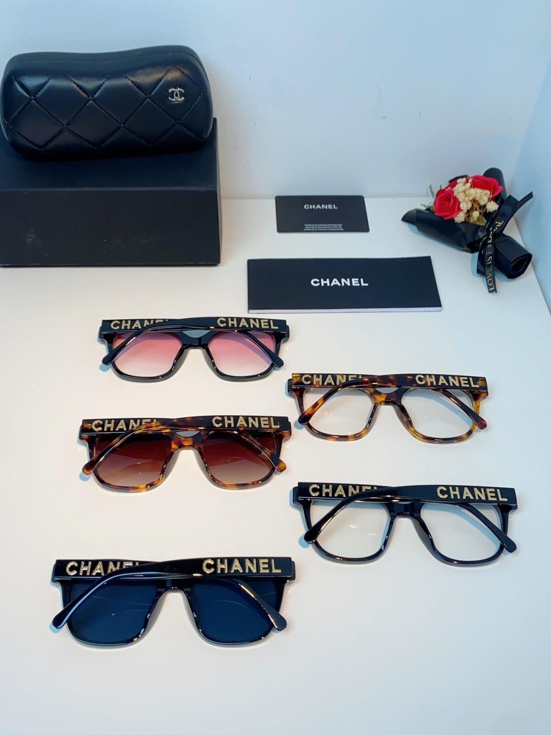 Chanel香奈儿 2026新款眼镜框女士方框大脸显脸小近视配度数平光大框素颜神器眼镜