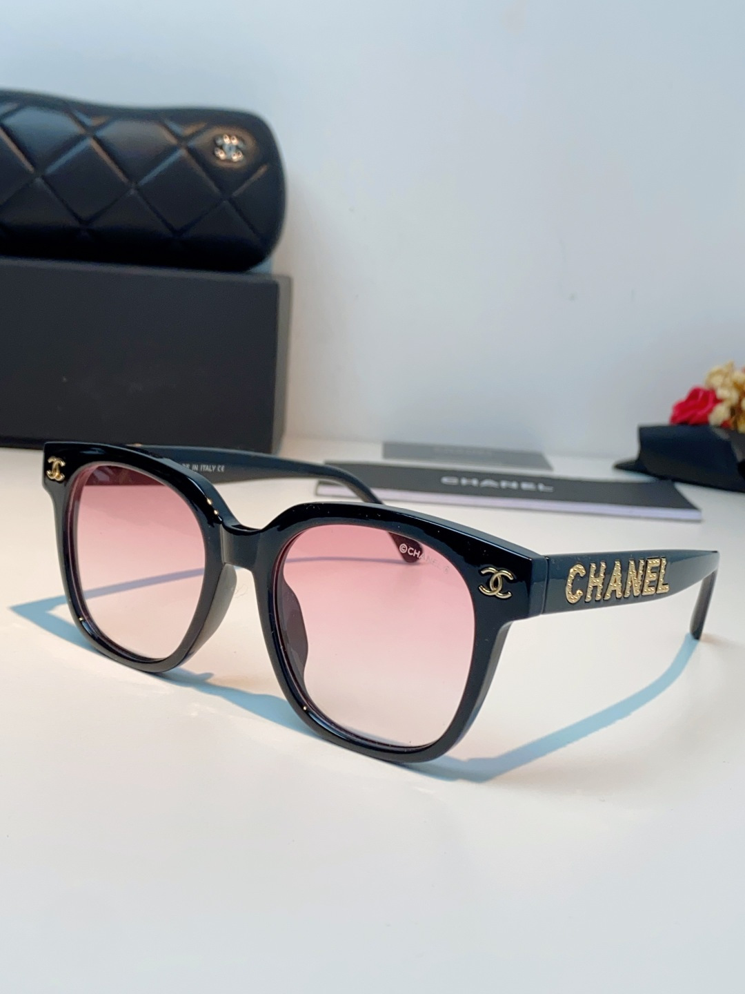 Chanel香奈儿 2026新款眼镜框女士方框大脸显脸小近视配度数平光大框素颜神器眼镜