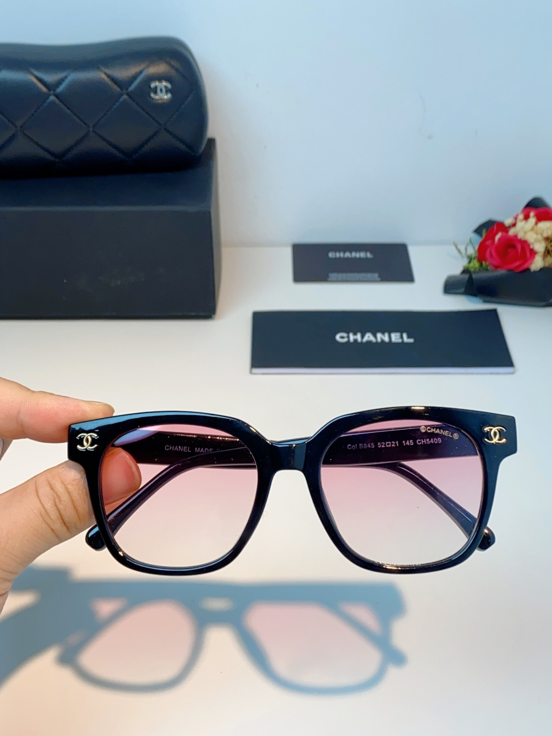 Chanel香奈儿 2026新款眼镜框女士方框大脸显脸小近视配度数平光大框素颜神器眼镜