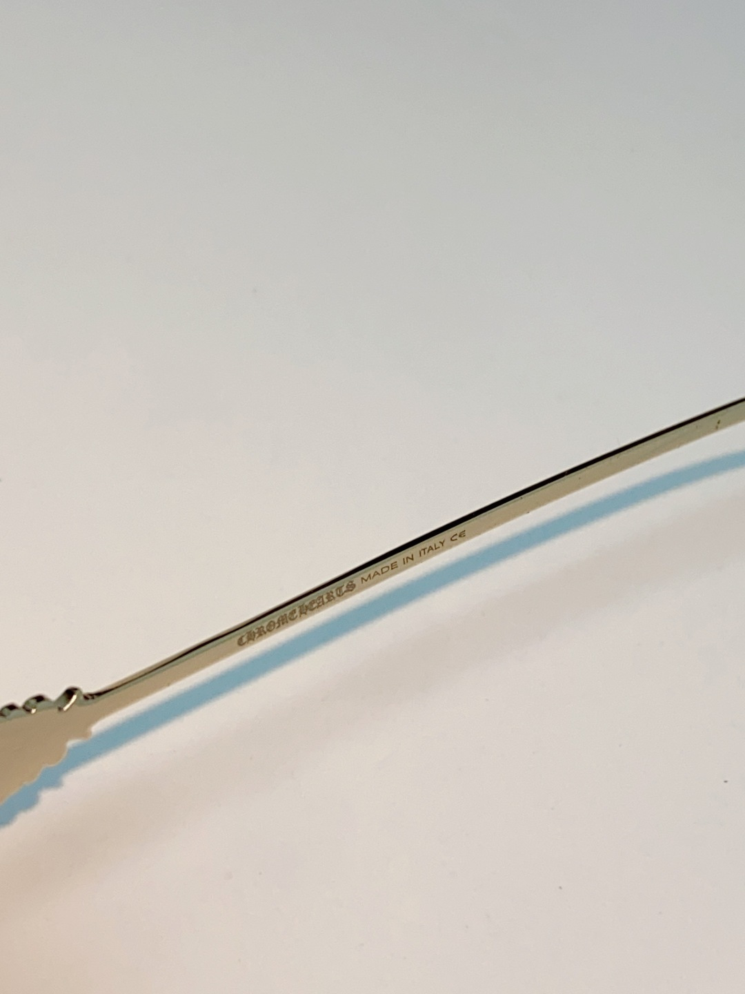 Chrome Hearts 克罗心 2026新款欧美长弧形曲面镜片无框墨镜高级感太阳眼镜防紫外线复古港风