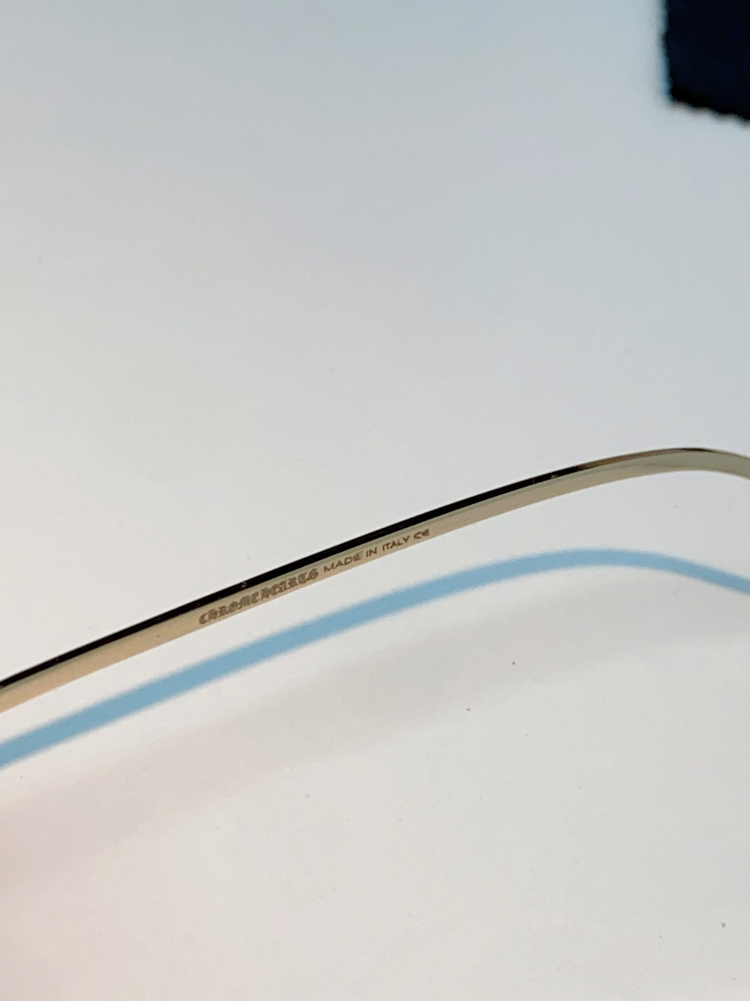 Chrome Hearts 克罗心 2026新款欧美长弧形曲面镜片无框墨镜高级感太阳眼镜防紫外线复古港风