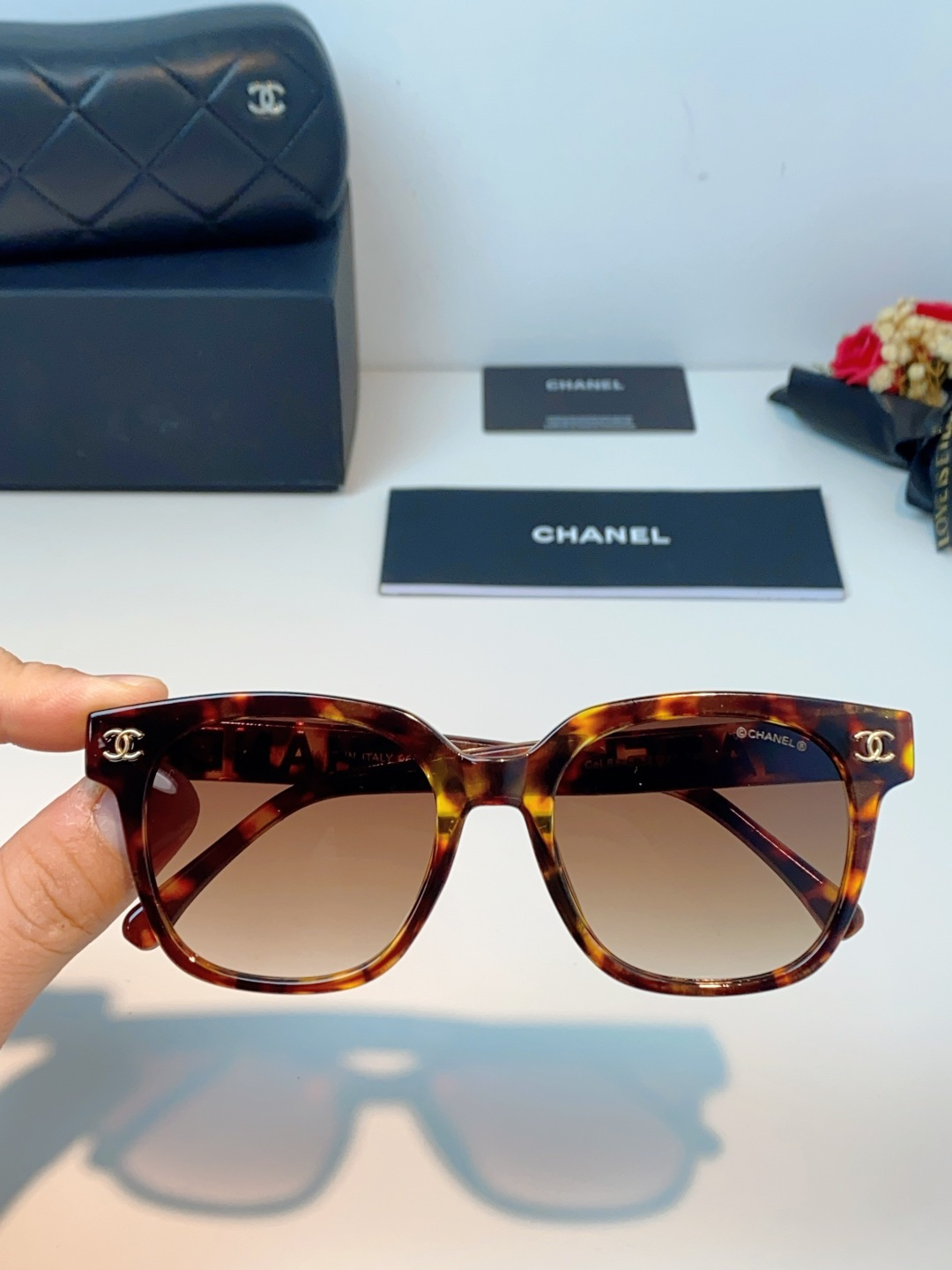 Chanel香奈儿 2026新款眼镜框女士方框大脸显脸小近视配度数平光大框素颜神器眼镜