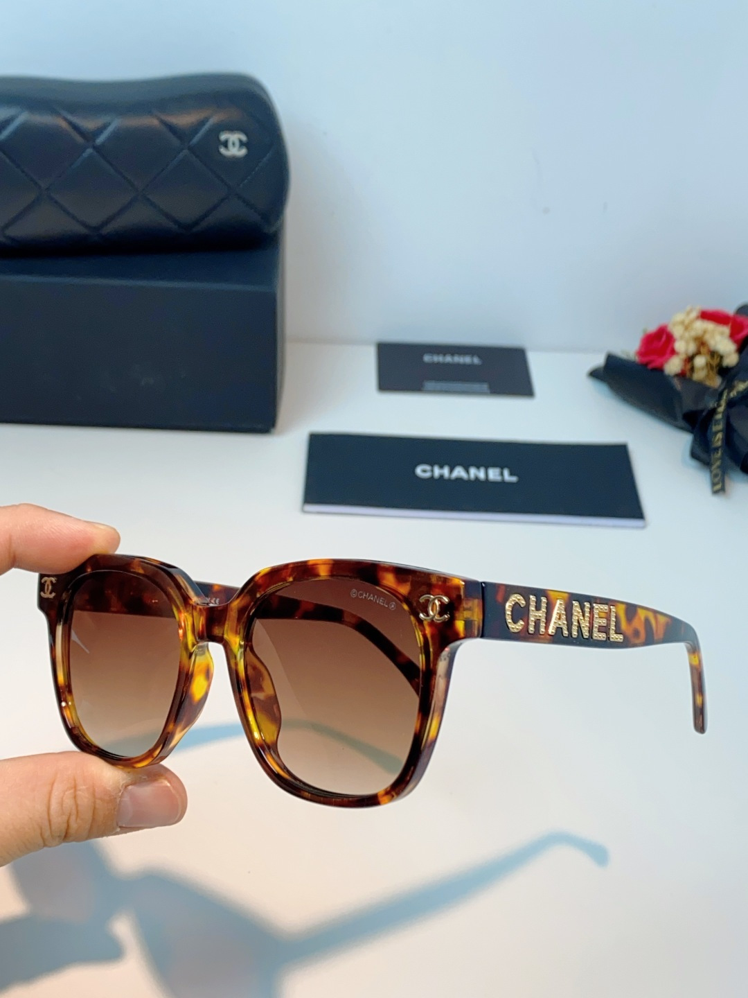 Chanel香奈儿 2026新款眼镜框女士方框大脸显脸小近视配度数平光大框素颜神器眼镜