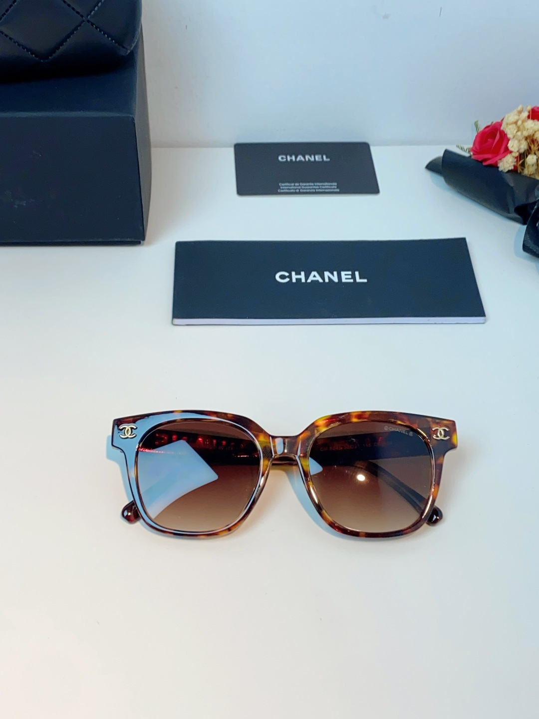 Chanel香奈儿 2026新款眼镜框女士方框大脸显脸小近视配度数平光大框素颜神器眼镜