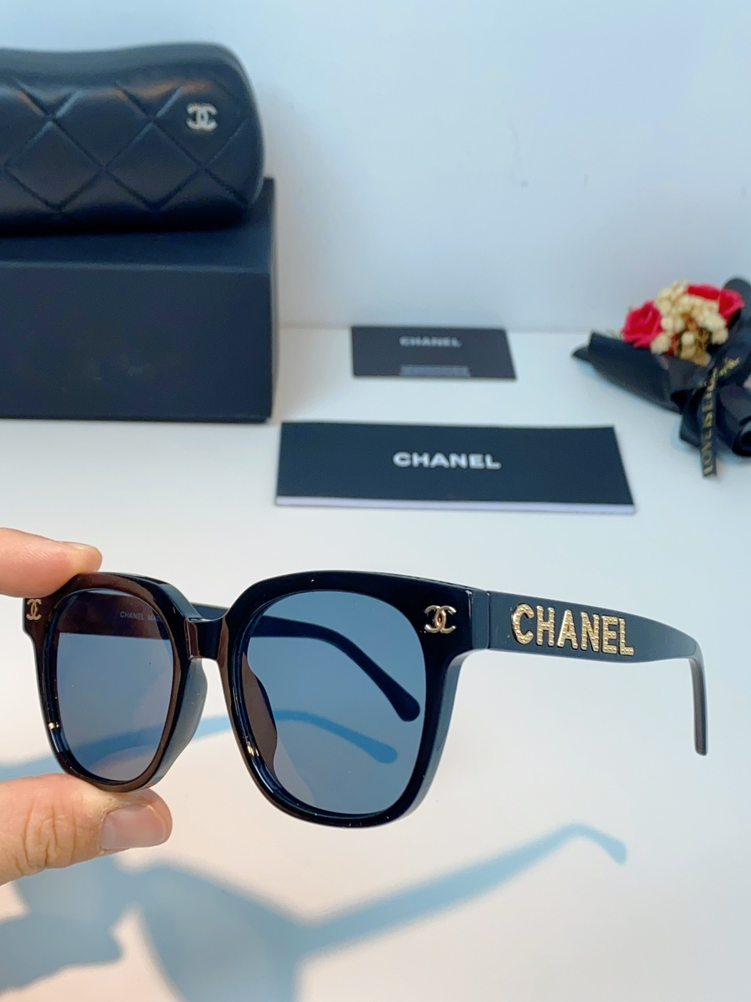 Chanel香奈儿 2026新款眼镜框女士方框大脸显脸小近视配度数平光大框素颜神器眼镜