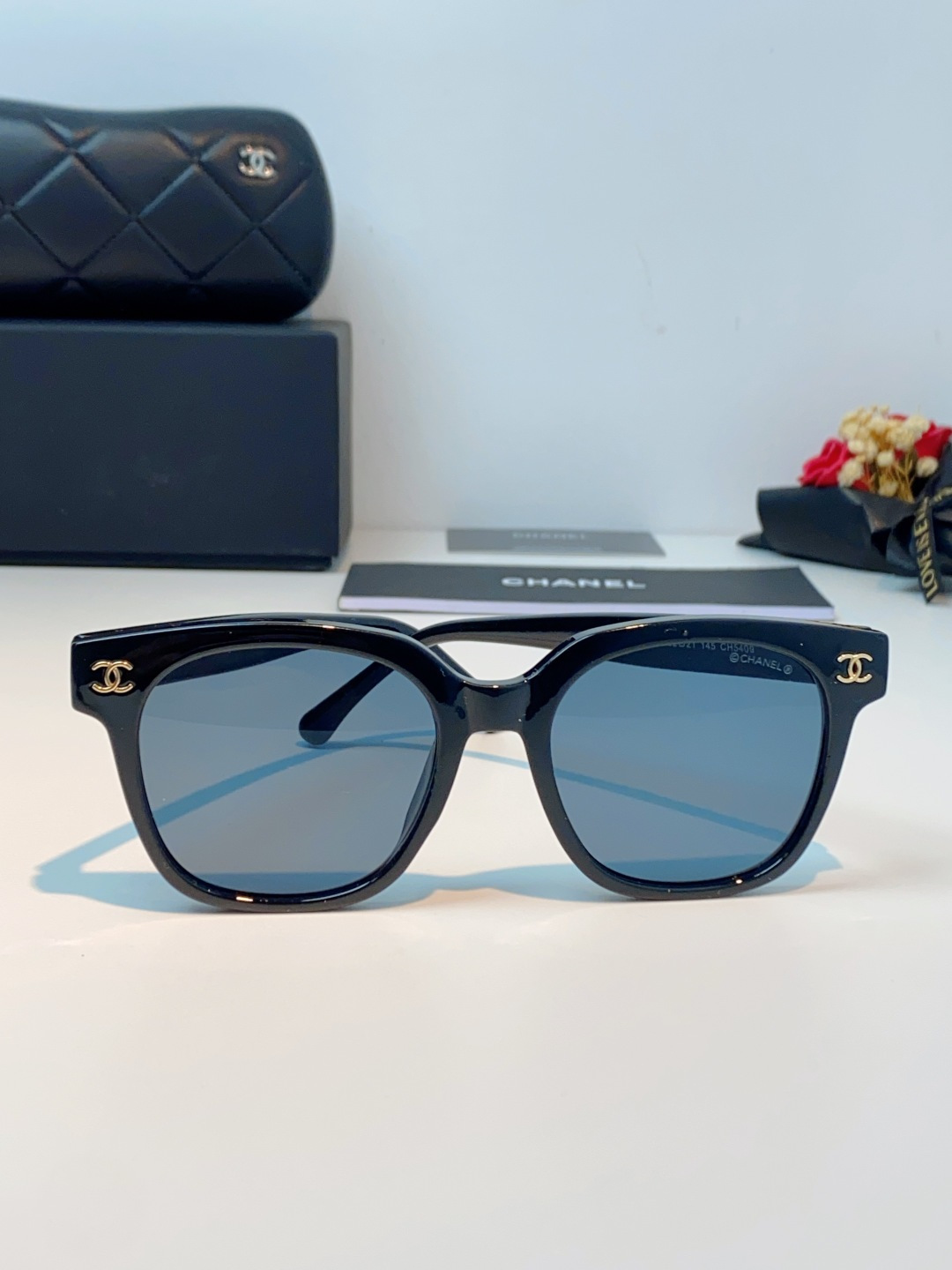 Chanel香奈儿 2026新款眼镜框女士方框大脸显脸小近视配度数平光大框素颜神器眼镜