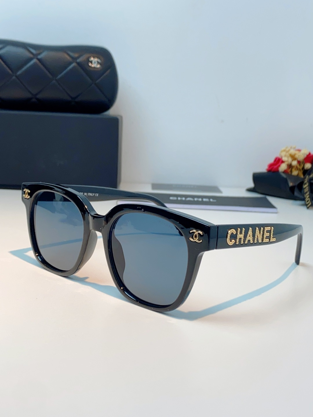 Chanel香奈儿 2026新款眼镜框女士方框大脸显脸小近视配度数平光大框素颜神器眼镜