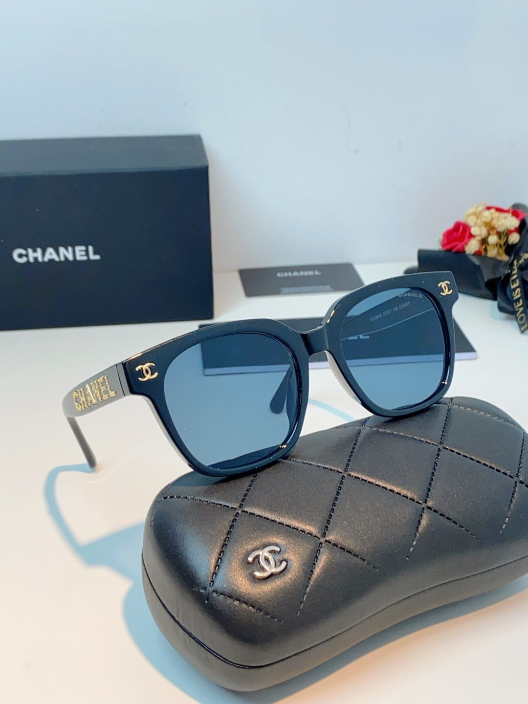 Chanel香奈儿 2026新款眼镜框女士方框大脸显脸小近视配度数平光大框素颜神器眼镜