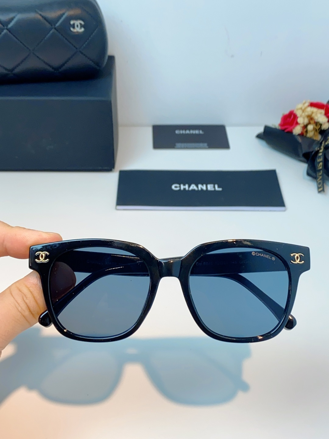 Chanel香奈儿 2026新款眼镜框女士方框大脸显脸小近视配度数平光大框素颜神器眼镜