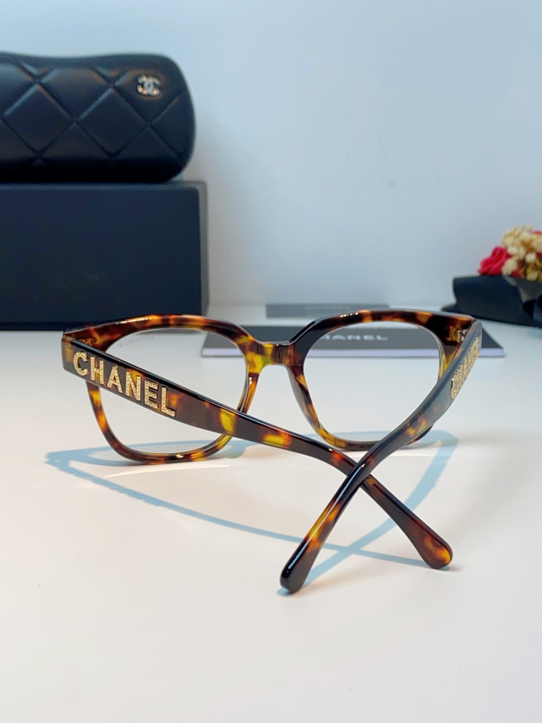 Chanel香奈儿 2026新款眼镜框女士方框大脸显脸小近视配度数平光大框素颜神器眼镜