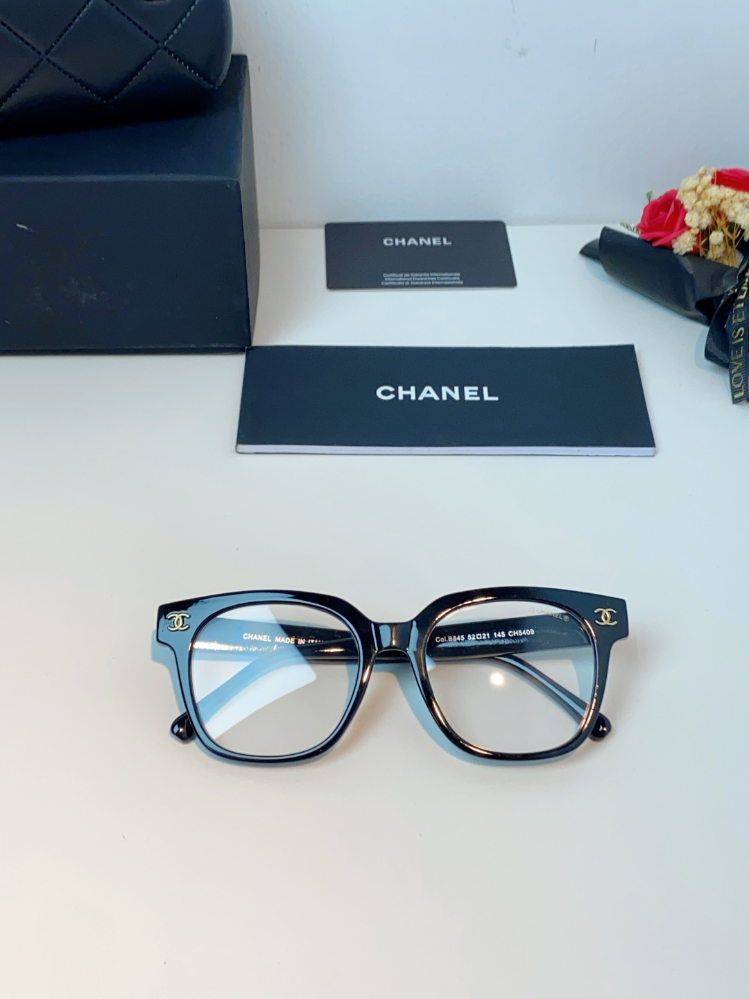 Chanel香奈儿 2026新款眼镜框女士方框大脸显脸小近视配度数平光大框素颜神器眼镜