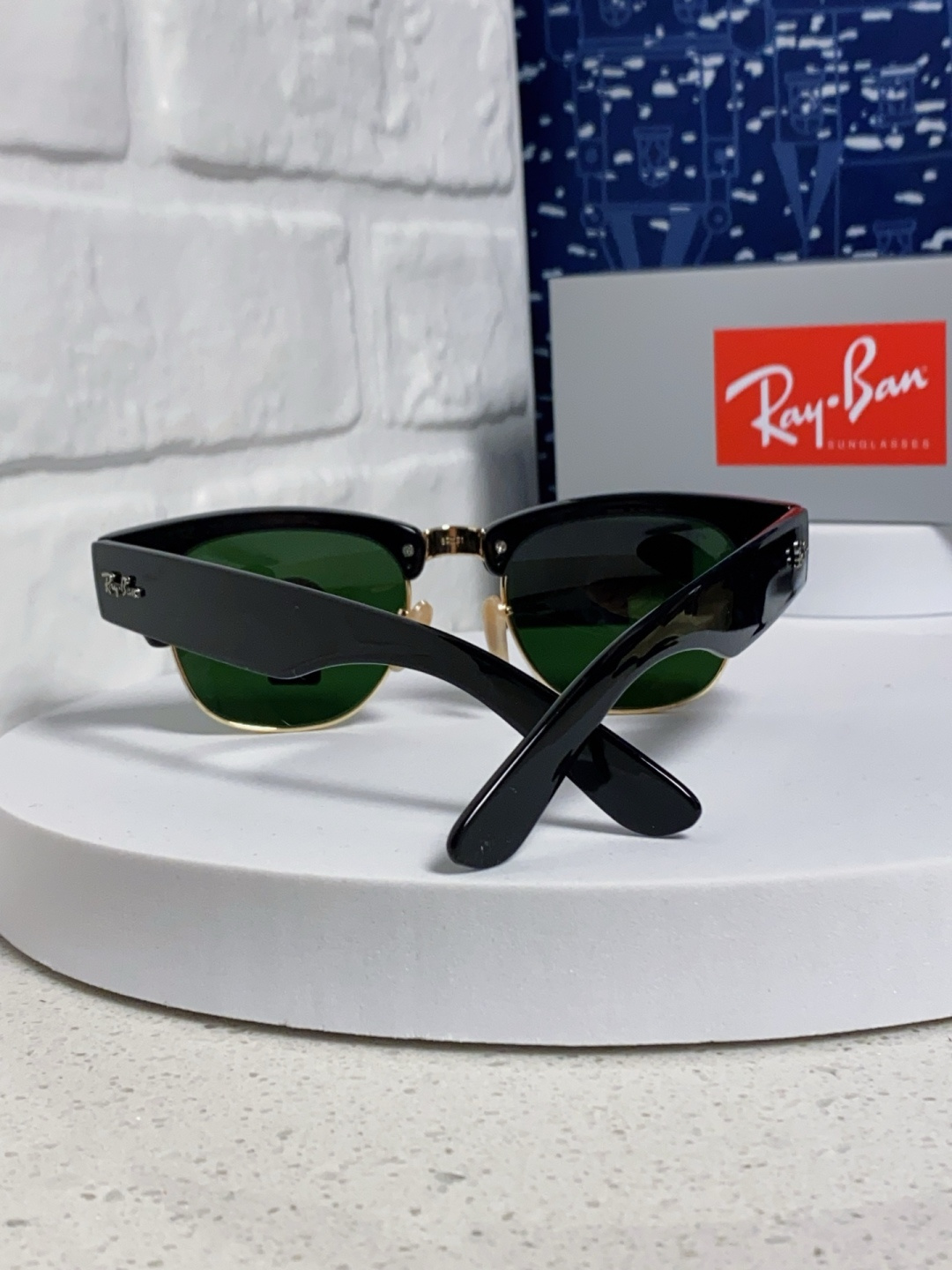 RayBan雷朋 2025新款太阳镜 复古时尚眉线框男女潮流墨镜开车遮阳镜 RB0316S Size:5