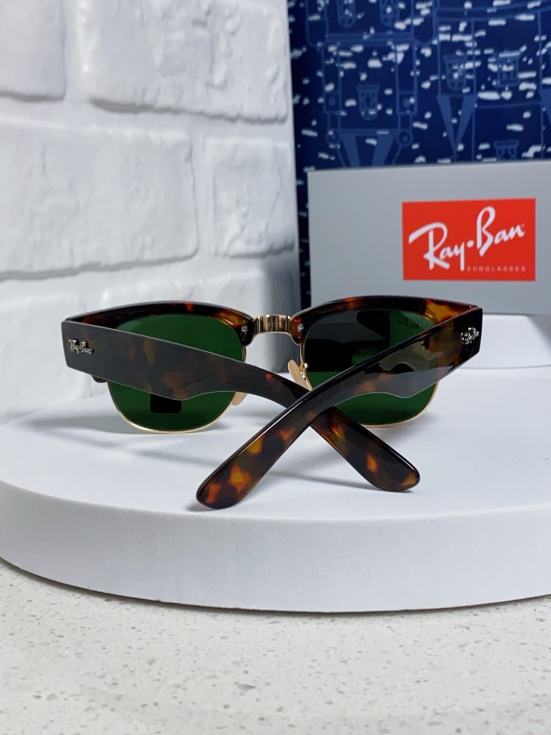 RayBan雷朋 2025新款太阳镜 复古时尚眉线框男女潮流墨镜开车遮阳镜 RB0316S Size:5