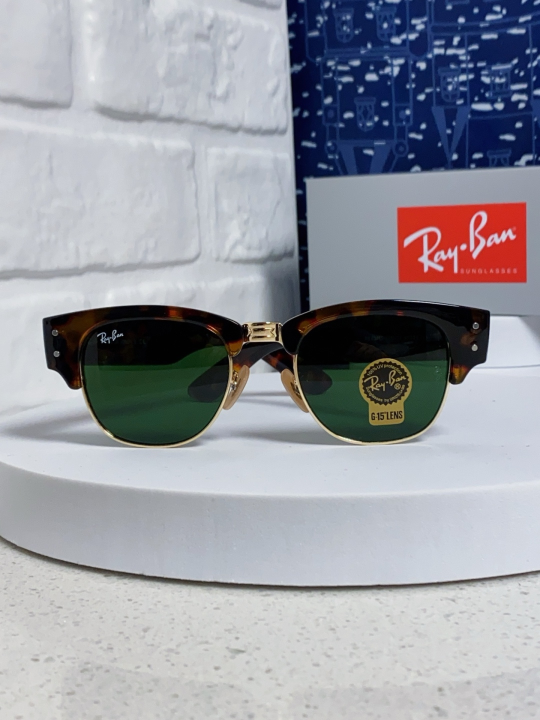 RayBan雷朋 2025新款太阳镜 复古时尚眉线框男女潮流墨镜开车遮阳镜 RB0316S Size:5
