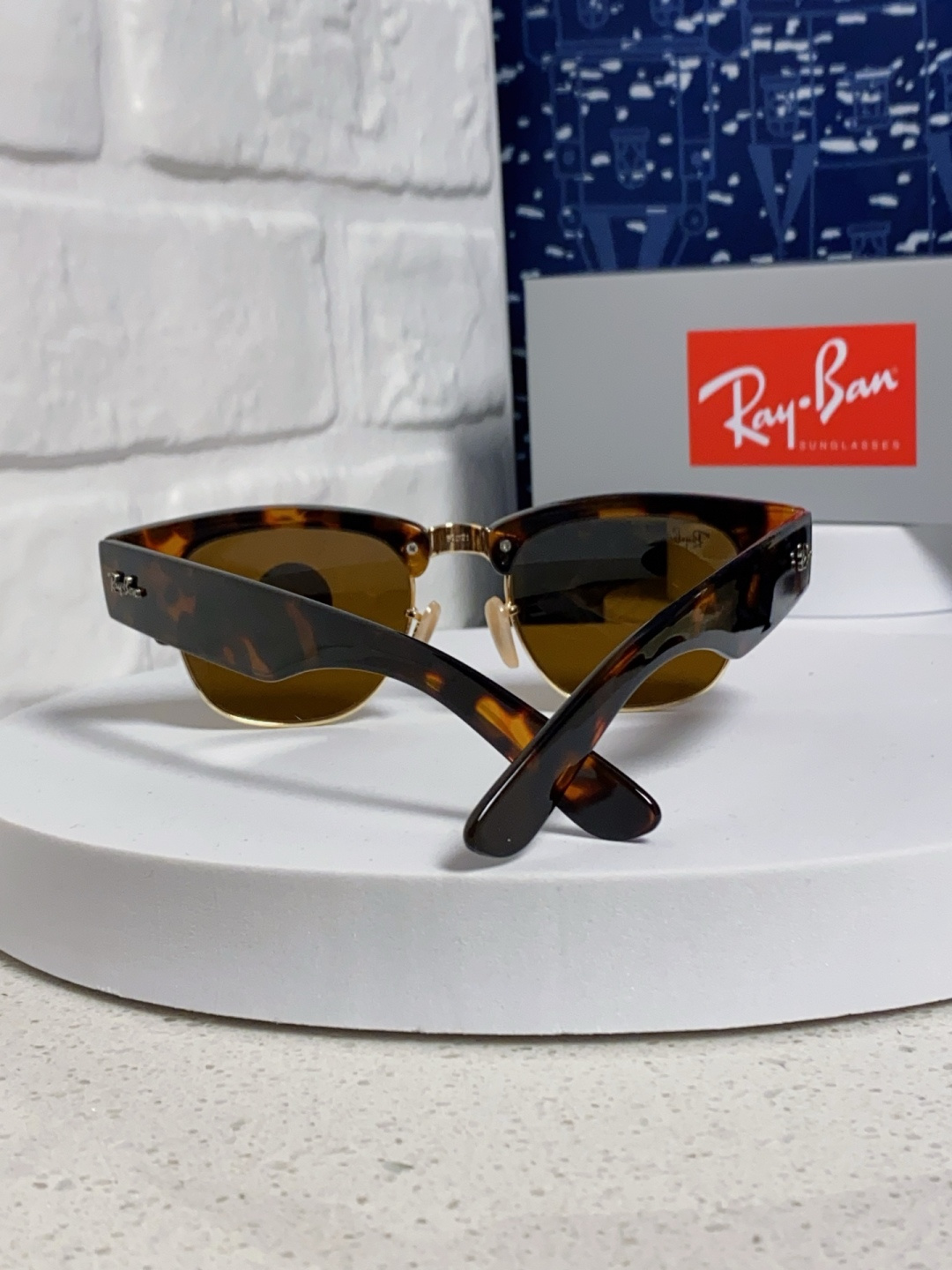 RayBan雷朋 2025新款太阳镜 复古时尚眉线框男女潮流墨镜开车遮阳镜 RB0316S Size:5