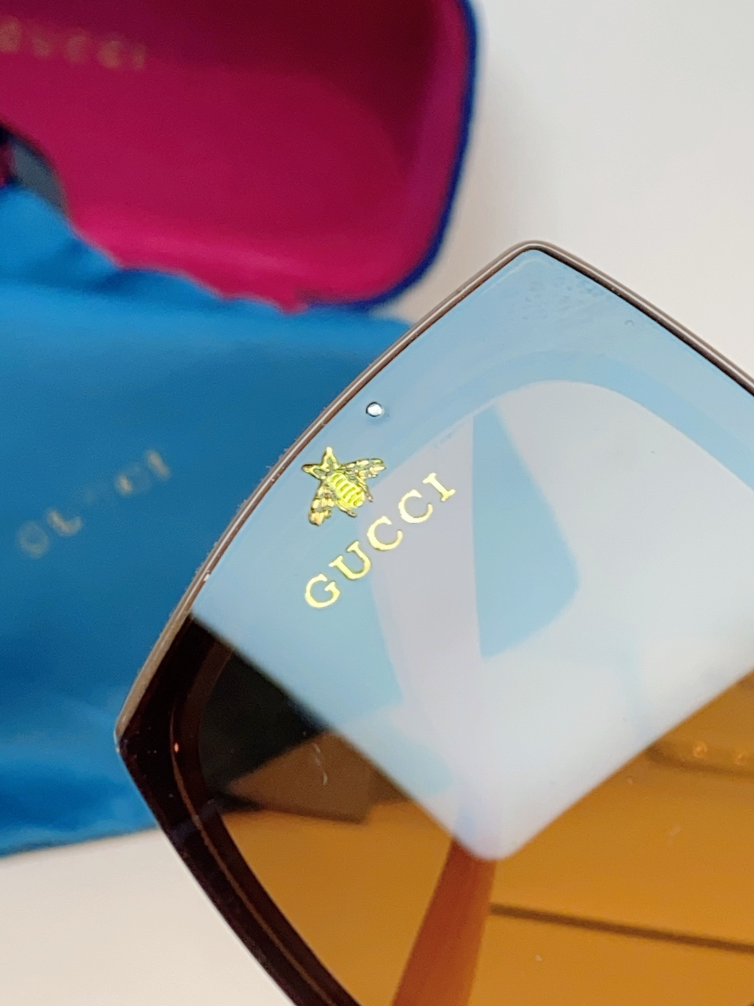 Gucci古奇 2026新款墨镜女潮高级感开车偏光太阳镜潮流防紫外线大脸显瘦眼镜 男女通用