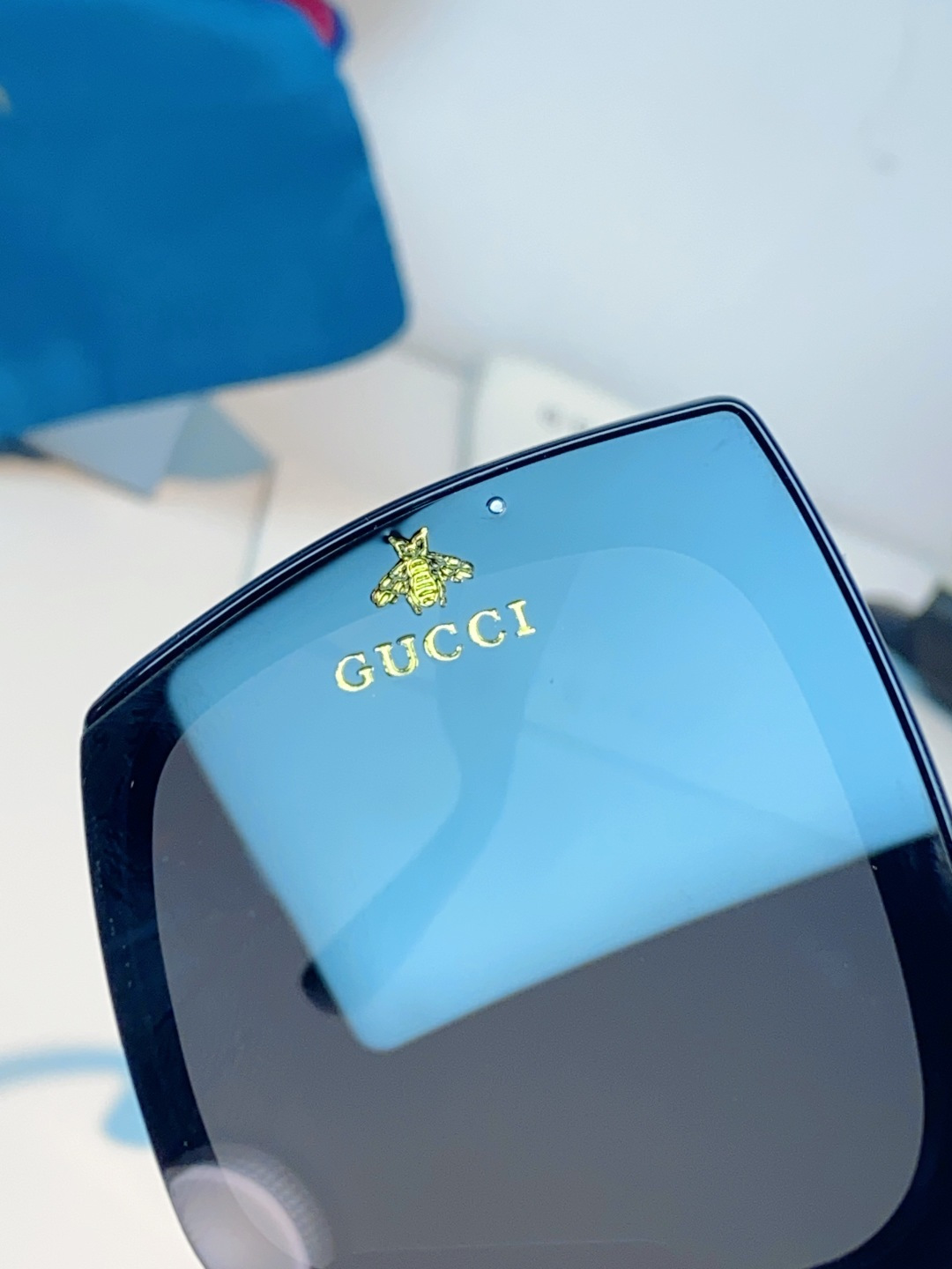 Gucci古奇 2026新款墨镜女潮高级感开车偏光太阳镜潮流防紫外线大脸显瘦眼镜 男女通用