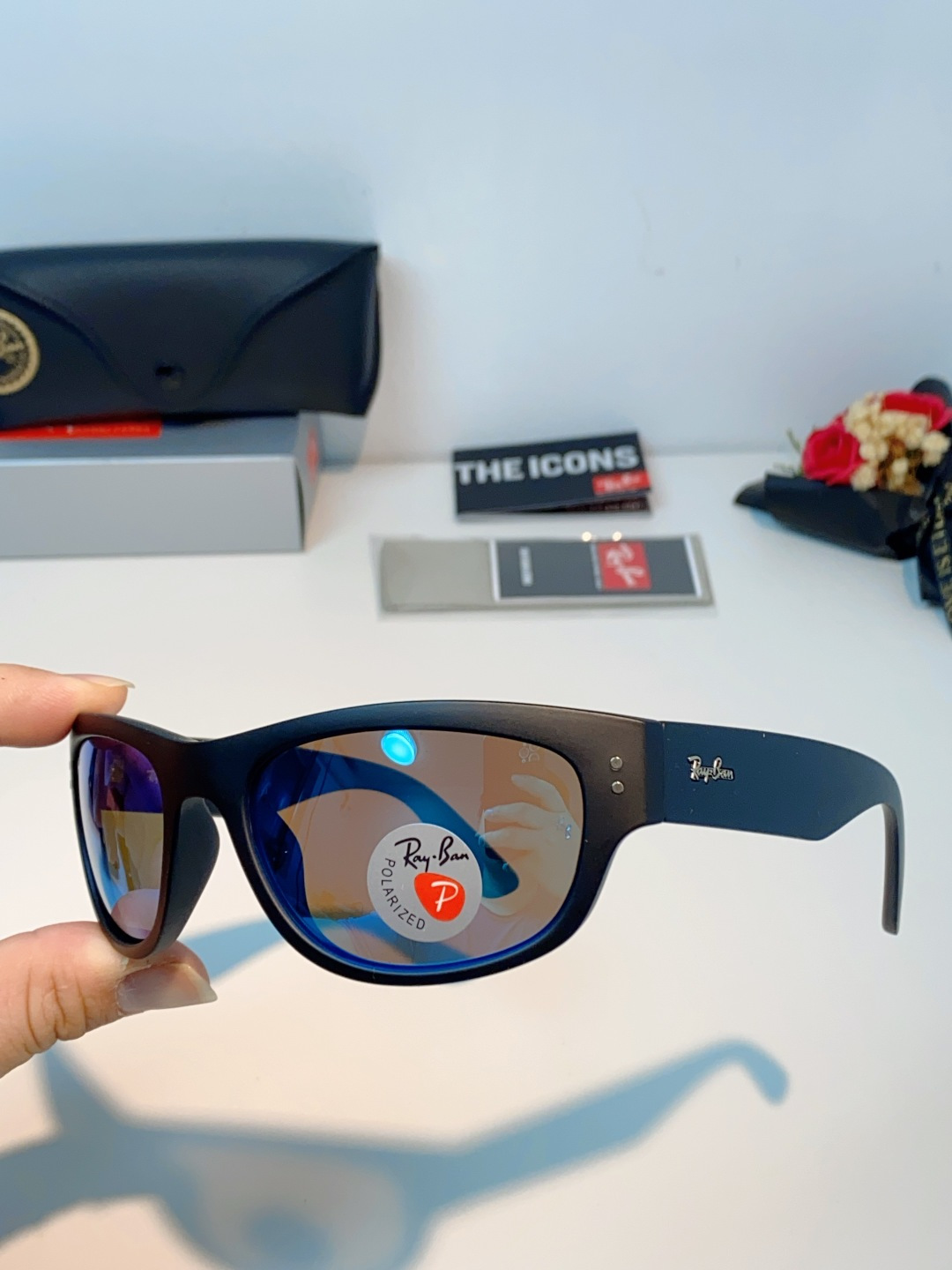 RayBan雷朋 balorama墨镜时尚板材猫眼窄框简约男女款驾驶太阳镜 RB2289 Size:63