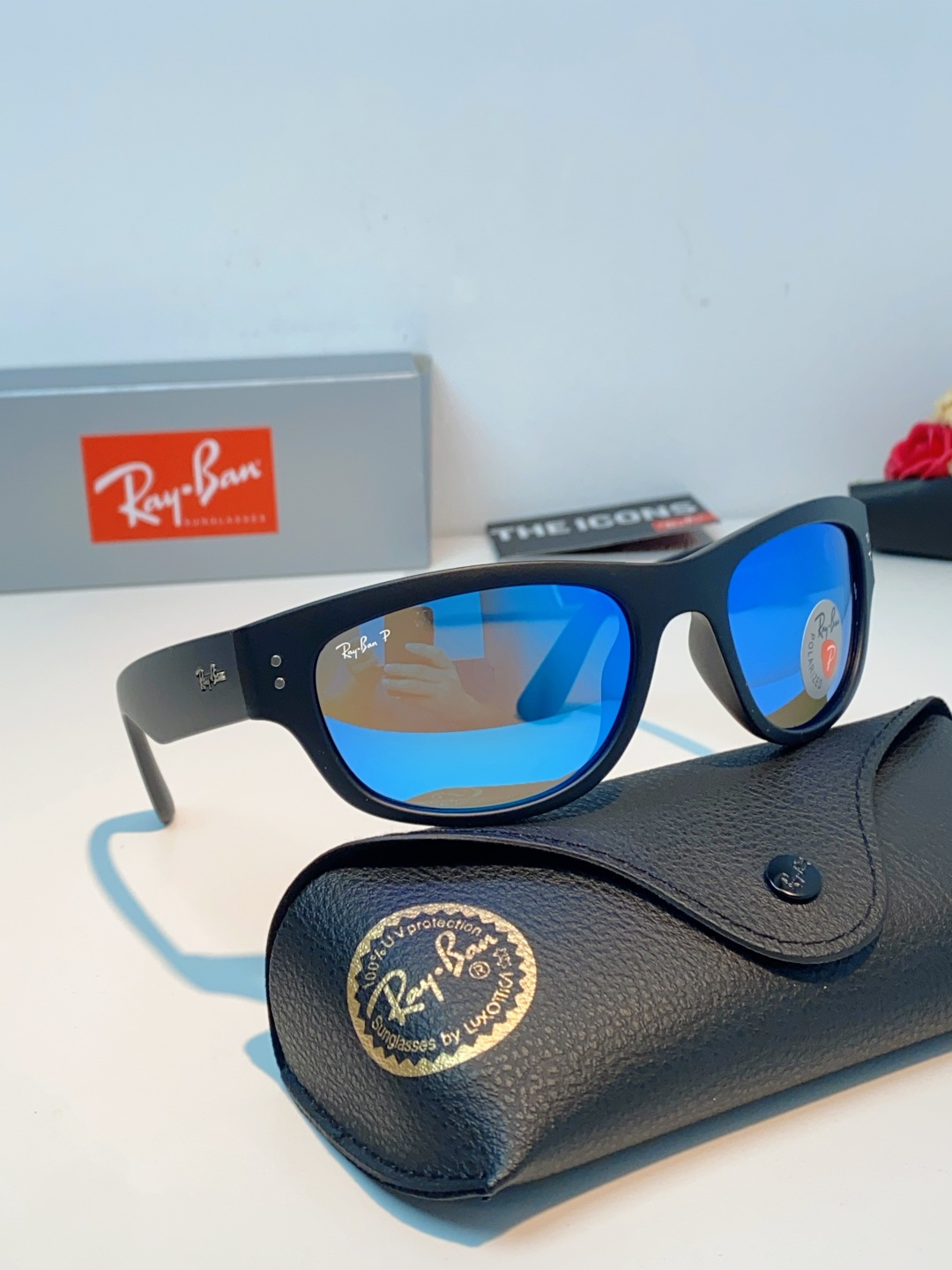 RayBan雷朋 balorama墨镜时尚板材猫眼窄框简约男女款驾驶太阳镜 RB2289 Size:63