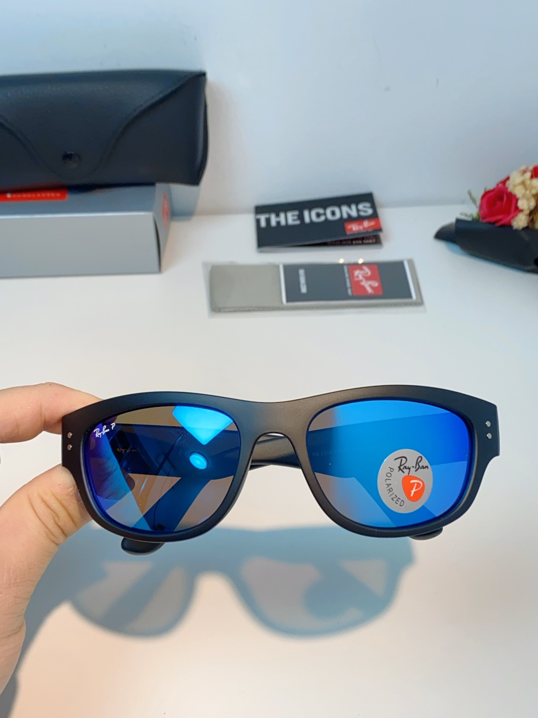 RayBan雷朋 balorama墨镜时尚板材猫眼窄框简约男女款驾驶太阳镜 RB2289 Size:63