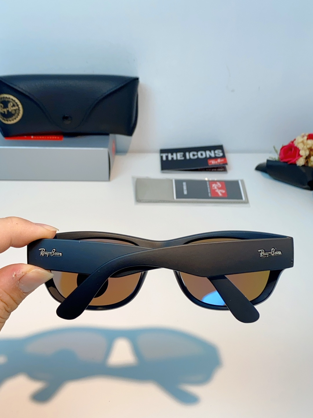 RayBan雷朋 balorama墨镜时尚板材猫眼窄框简约男女款驾驶太阳镜 RB2289 Size:63