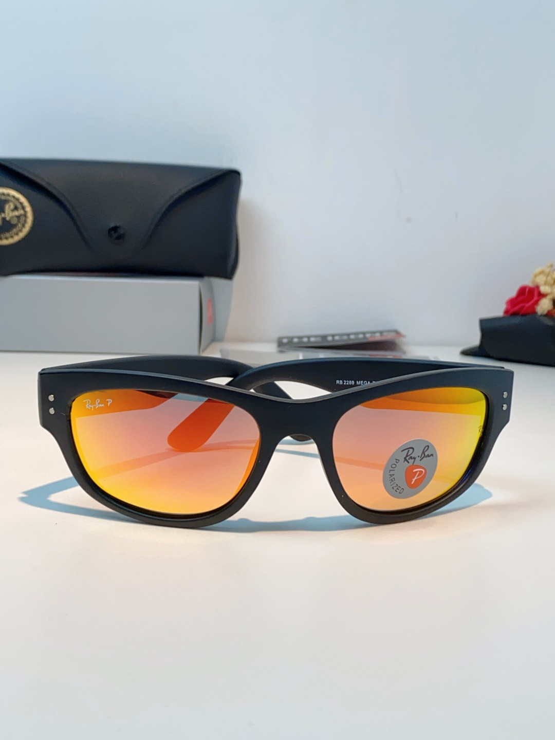 RayBan雷朋 balorama墨镜时尚板材猫眼窄框简约男女款驾驶太阳镜 RB2289 Size:63