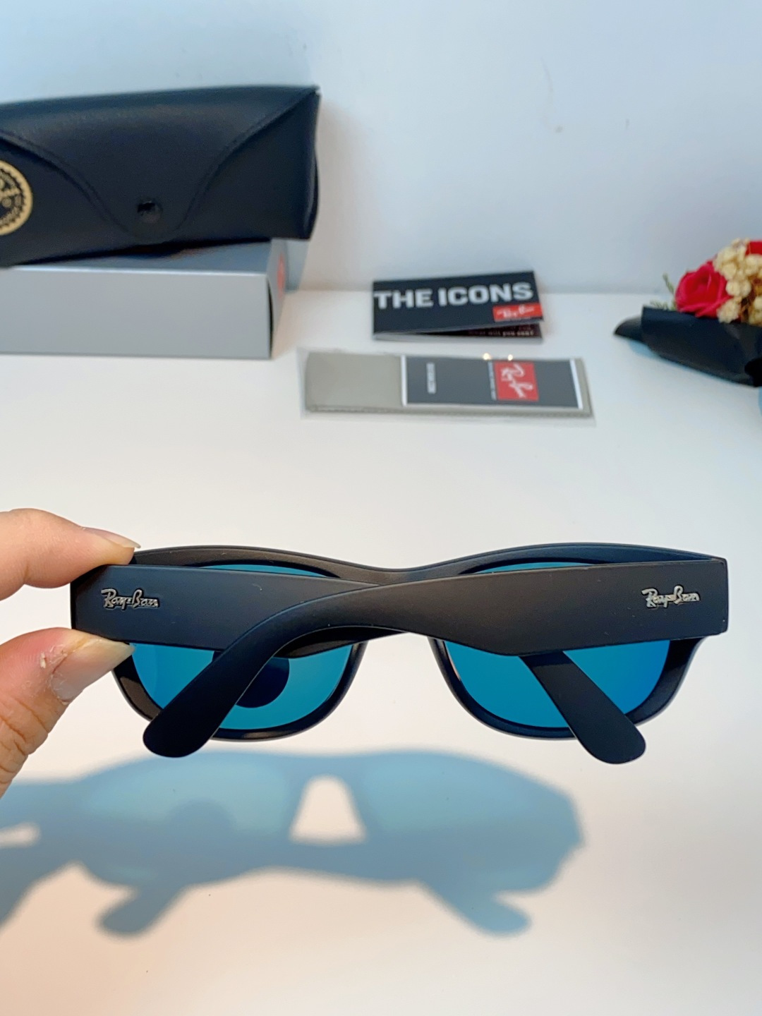 RayBan雷朋 balorama墨镜时尚板材猫眼窄框简约男女款驾驶太阳镜 RB2289 Size:63