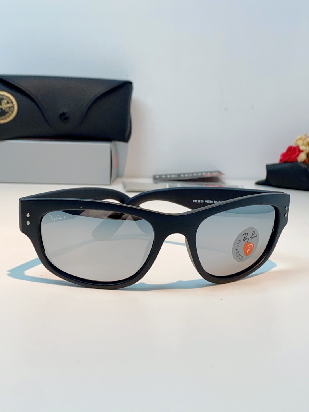 RayBan雷朋 balorama墨镜时尚板材猫眼窄框简约男女款驾驶太阳镜 RB2289 Size:63