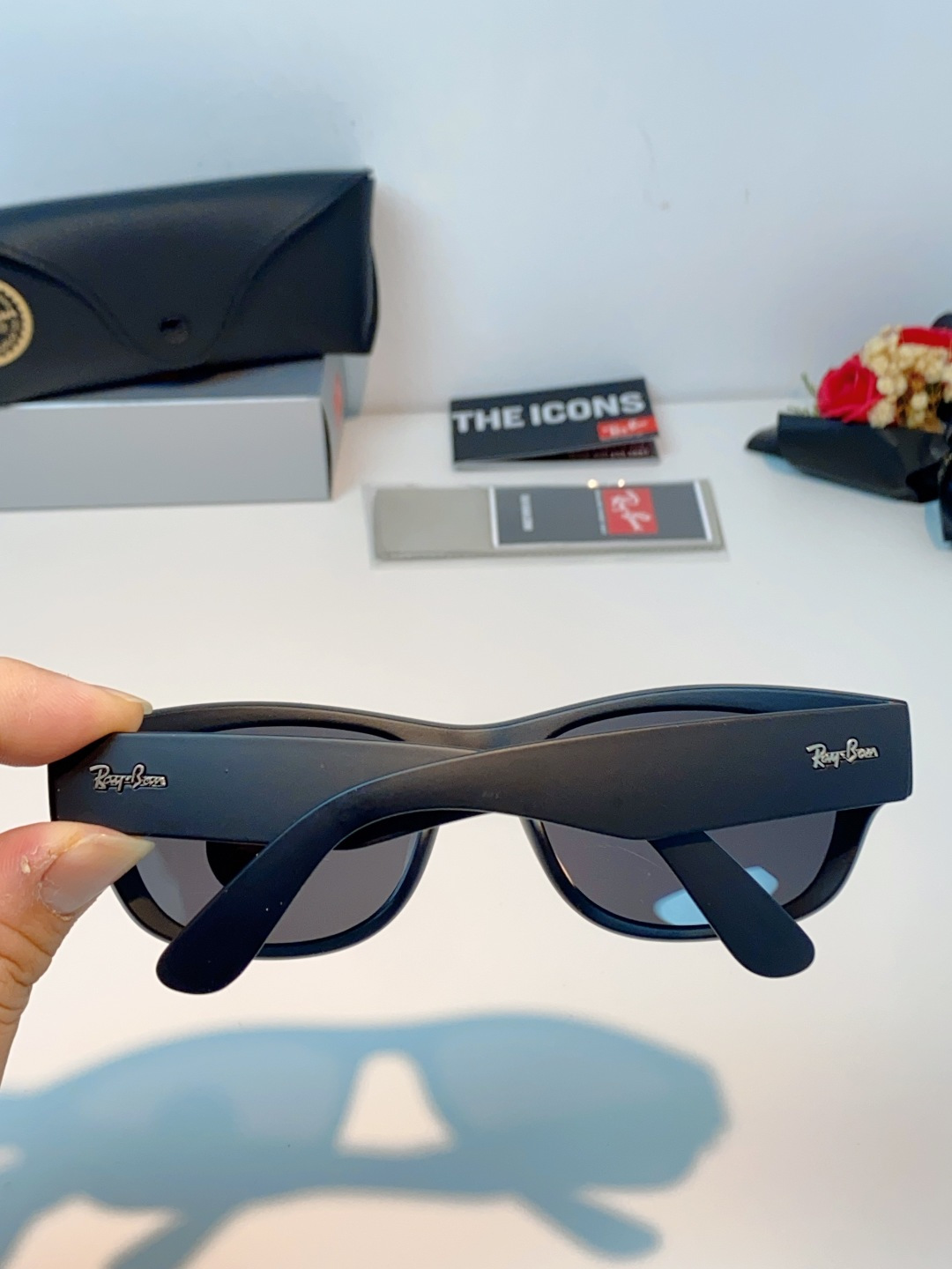 RayBan雷朋 balorama墨镜时尚板材猫眼窄框简约男女款驾驶太阳镜 RB2289 Size:63