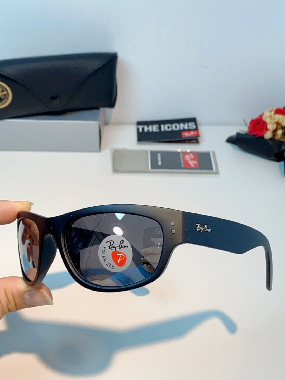 RayBan雷朋 balorama墨镜时尚板材猫眼窄框简约男女款驾驶太阳镜 RB2289 Size:63