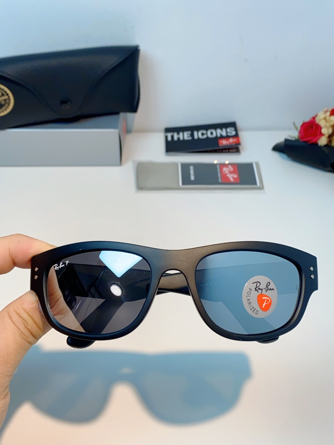 RayBan雷朋 balorama墨镜时尚板材猫眼窄框简约男女款驾驶太阳镜 RB2289 Size:63