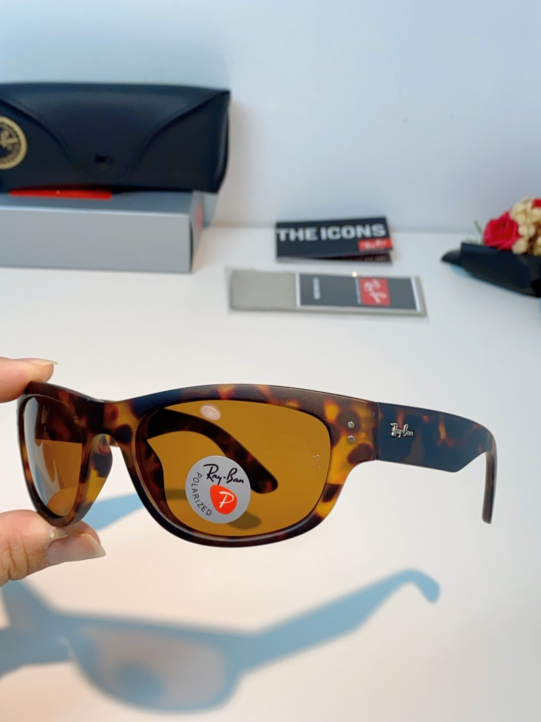 RayBan雷朋 balorama墨镜时尚板材猫眼窄框简约男女款驾驶太阳镜 RB2289 Size:63