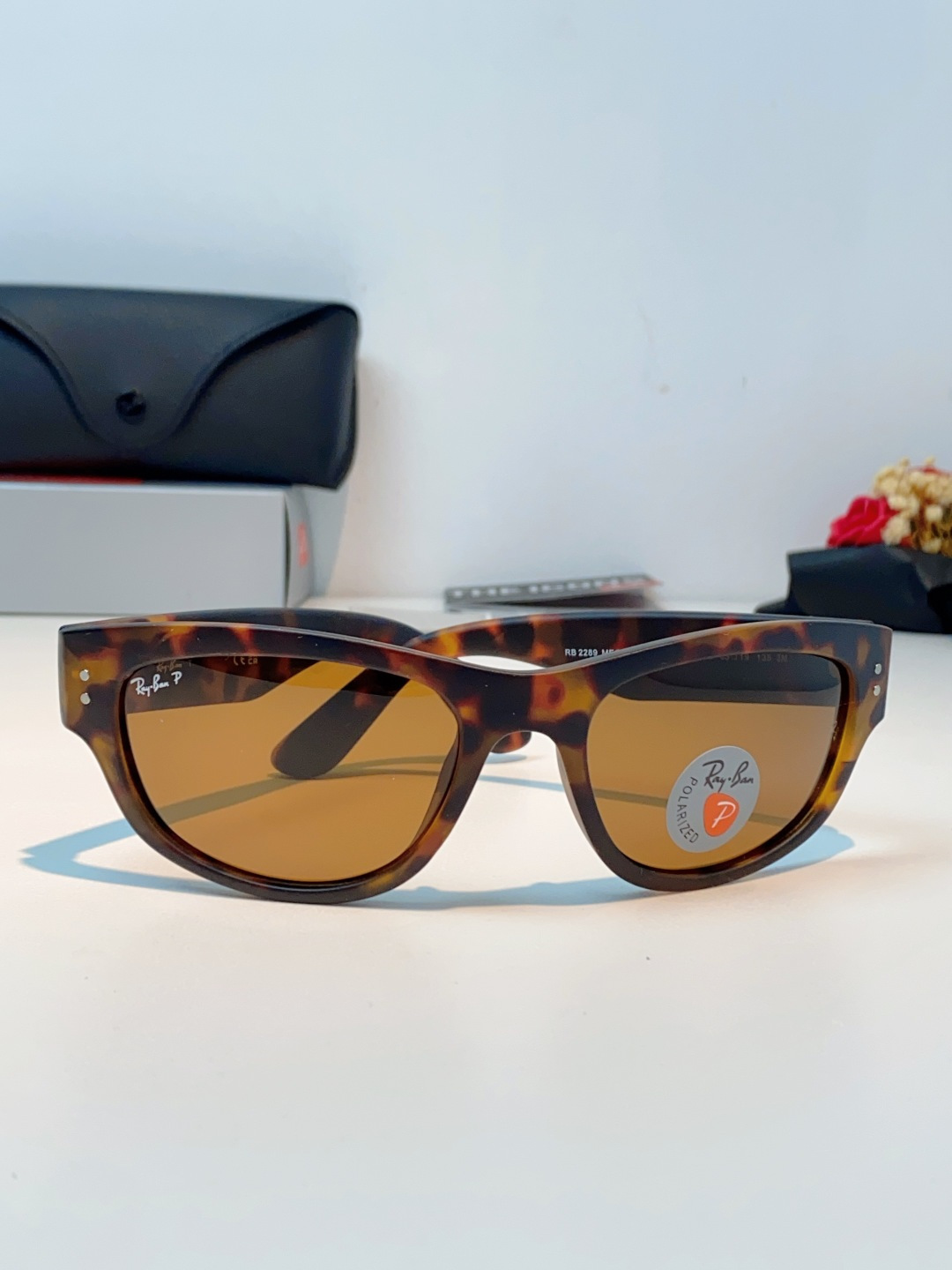 RayBan雷朋 balorama墨镜时尚板材猫眼窄框简约男女款驾驶太阳镜 RB2289 Size:63