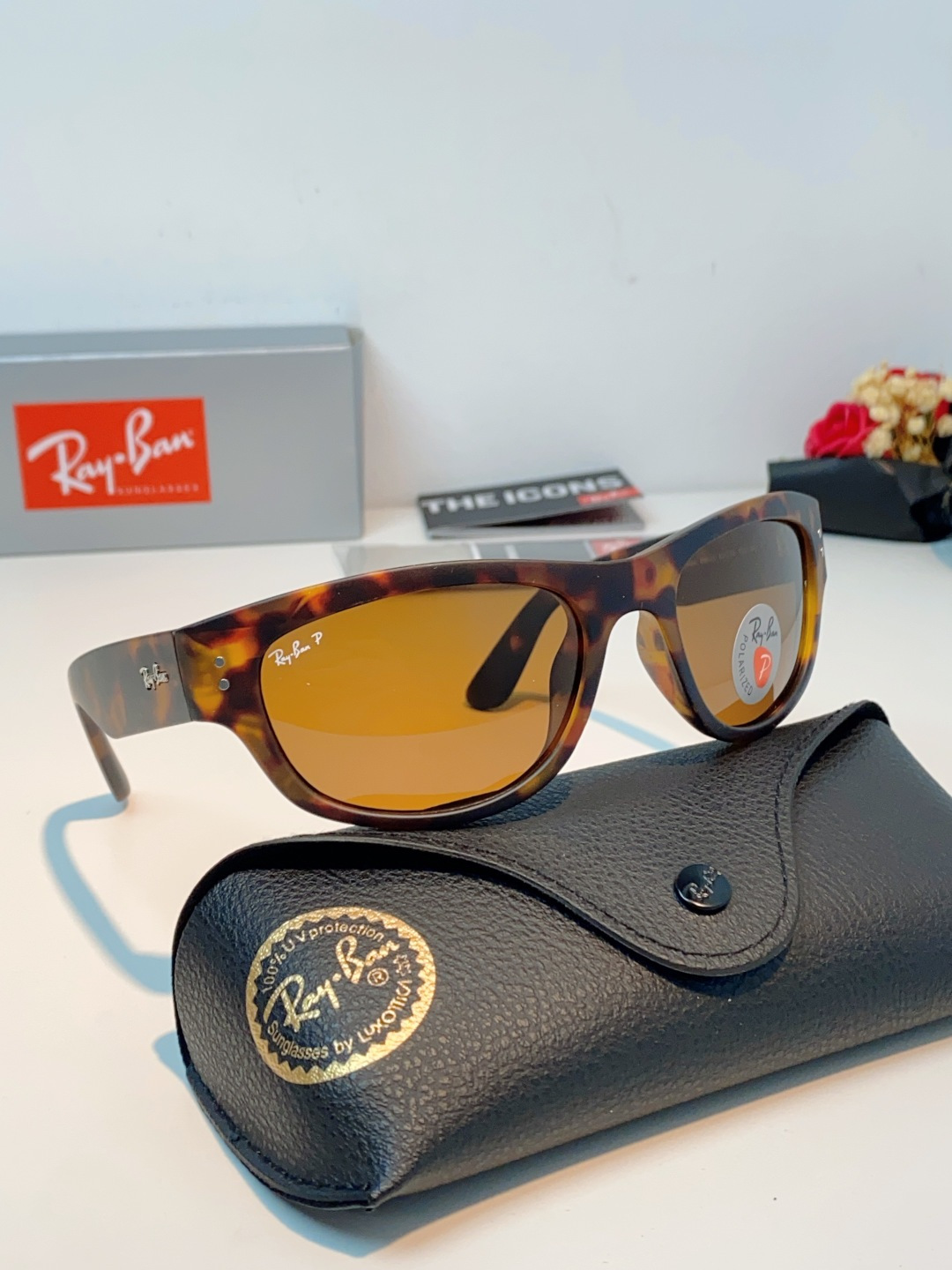 RayBan雷朋 balorama墨镜时尚板材猫眼窄框简约男女款驾驶太阳镜 RB2289 Size:63