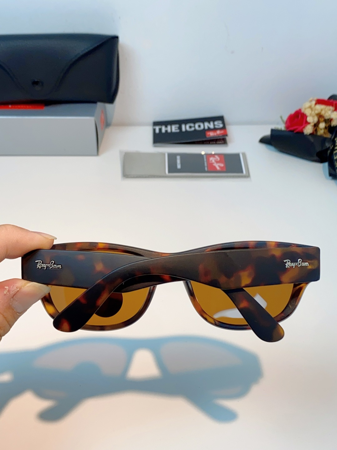 RayBan雷朋 balorama墨镜时尚板材猫眼窄框简约男女款驾驶太阳镜 RB2289 Size:63