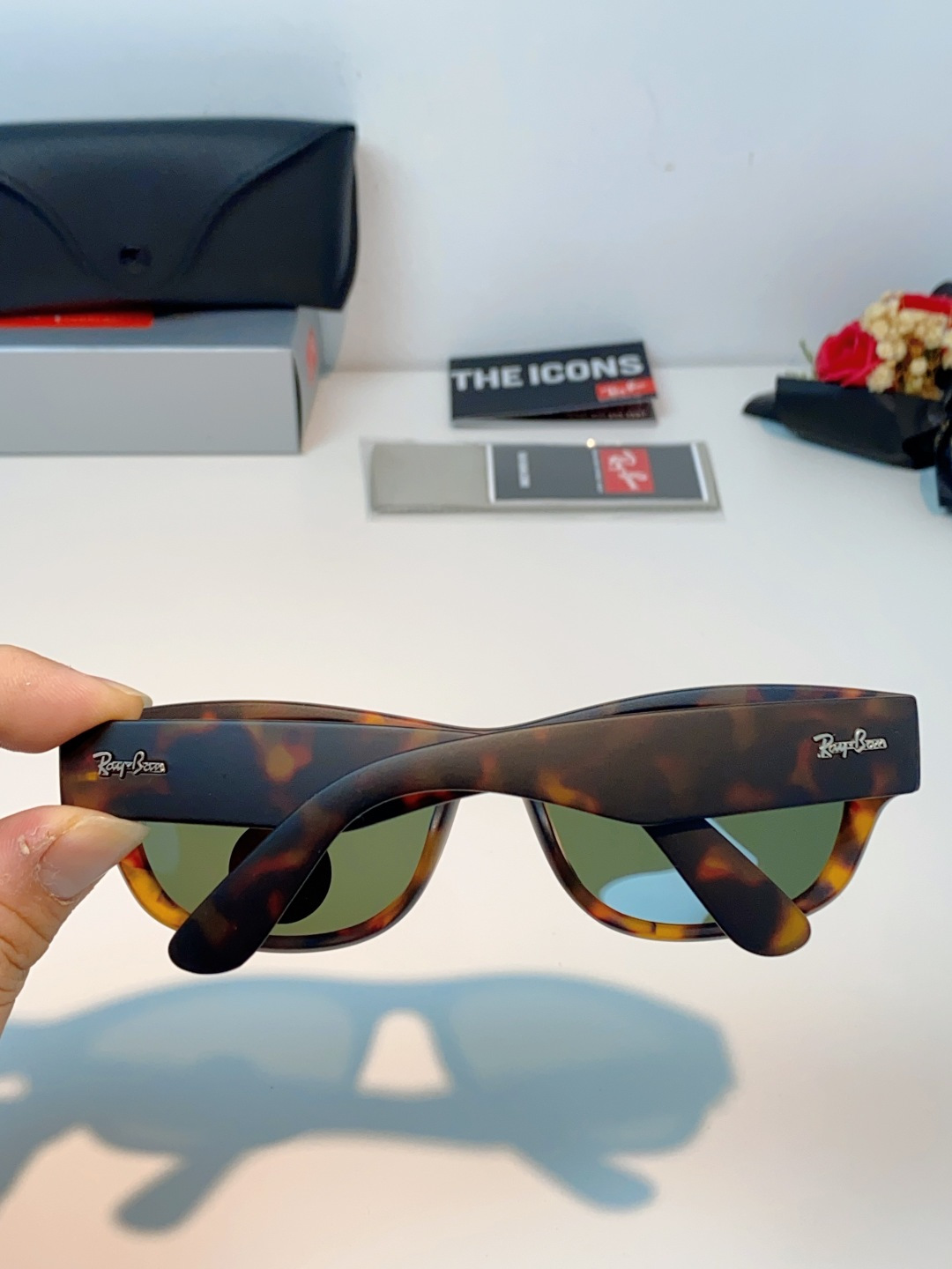 RayBan雷朋 balorama墨镜时尚板材猫眼窄框简约男女款驾驶太阳镜 RB2289 Size:63