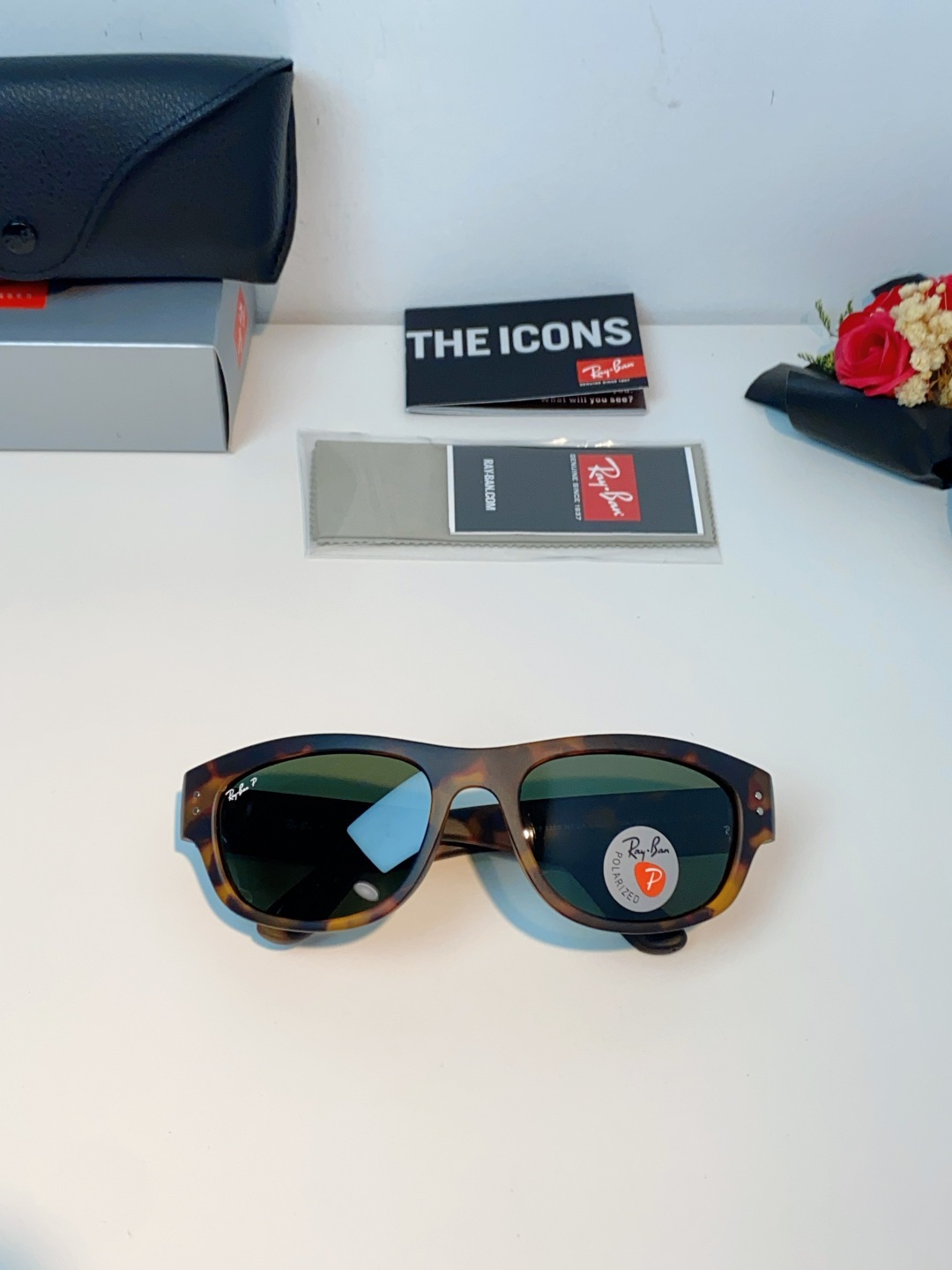 RayBan雷朋 balorama墨镜时尚板材猫眼窄框简约男女款驾驶太阳镜 RB2289 Size:63