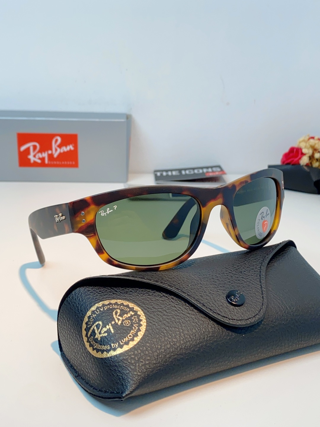 RayBan雷朋 balorama墨镜时尚板材猫眼窄框简约男女款驾驶太阳镜 RB2289 Size:63