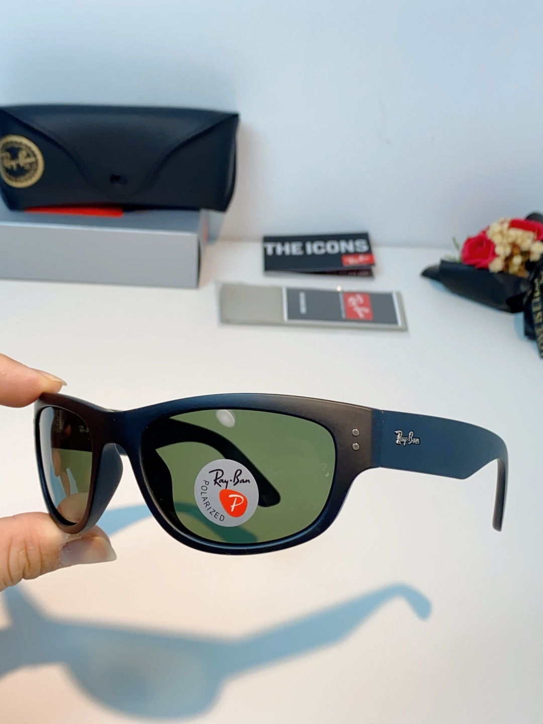 RayBan雷朋 balorama墨镜时尚板材猫眼窄框简约男女款驾驶太阳镜 RB2289 Size:63