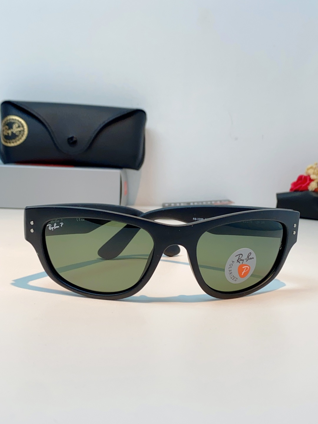 RayBan雷朋 balorama墨镜时尚板材猫眼窄框简约男女款驾驶太阳镜 RB2289 Size:63